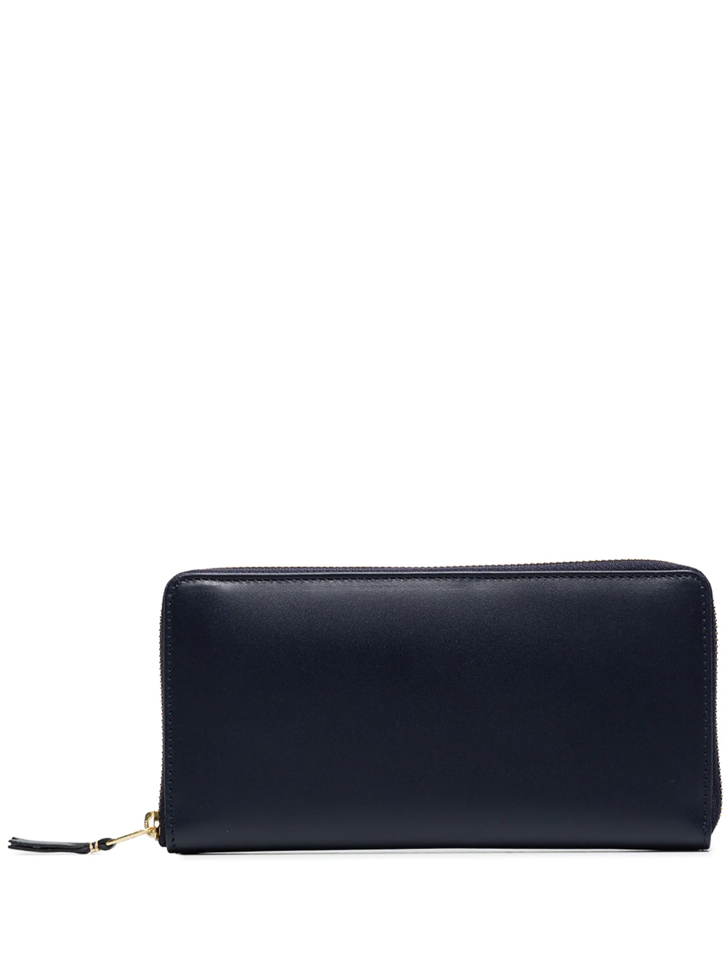 zip-around leather wallet