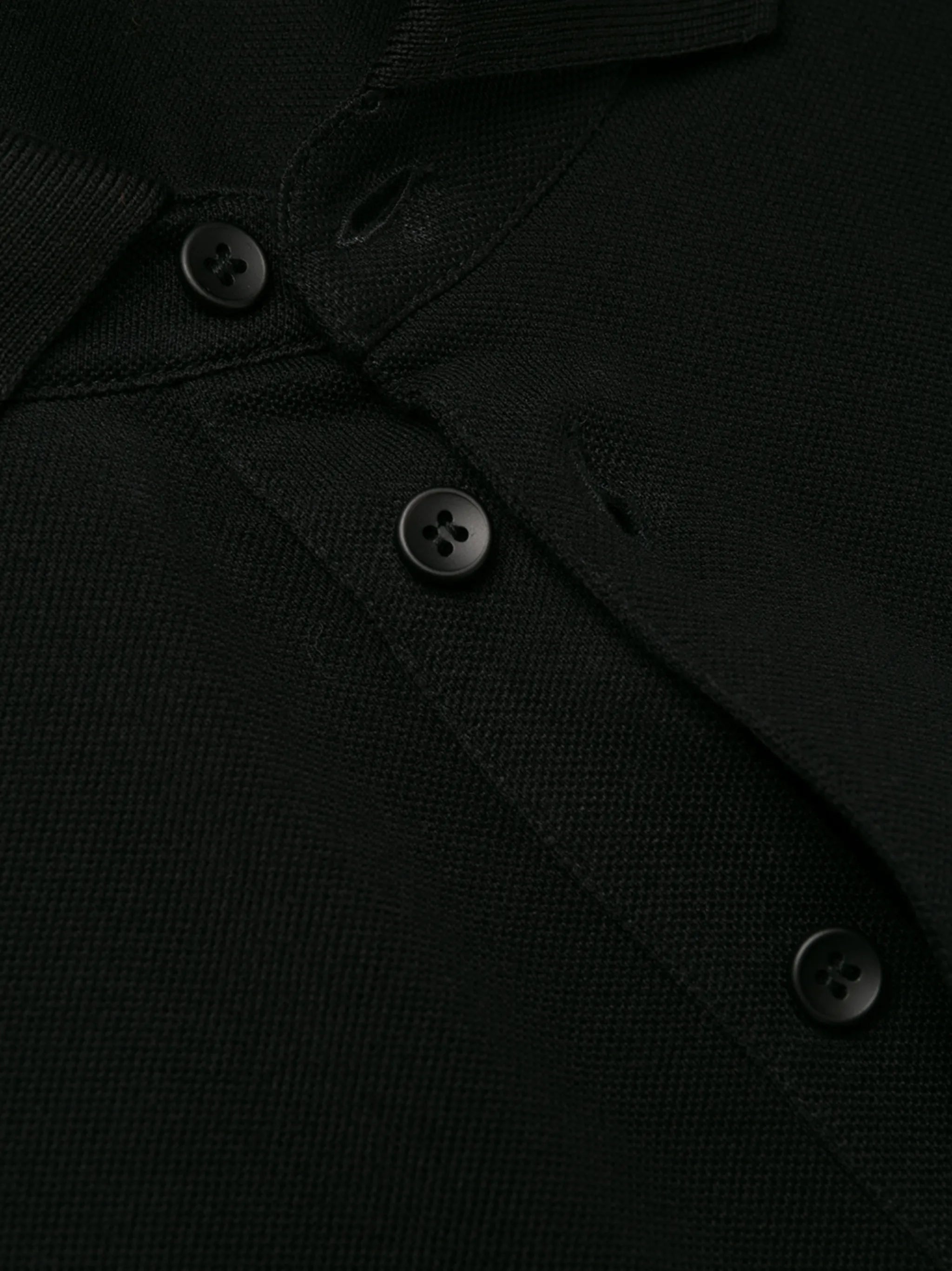 logo-tag piqué polo shirt