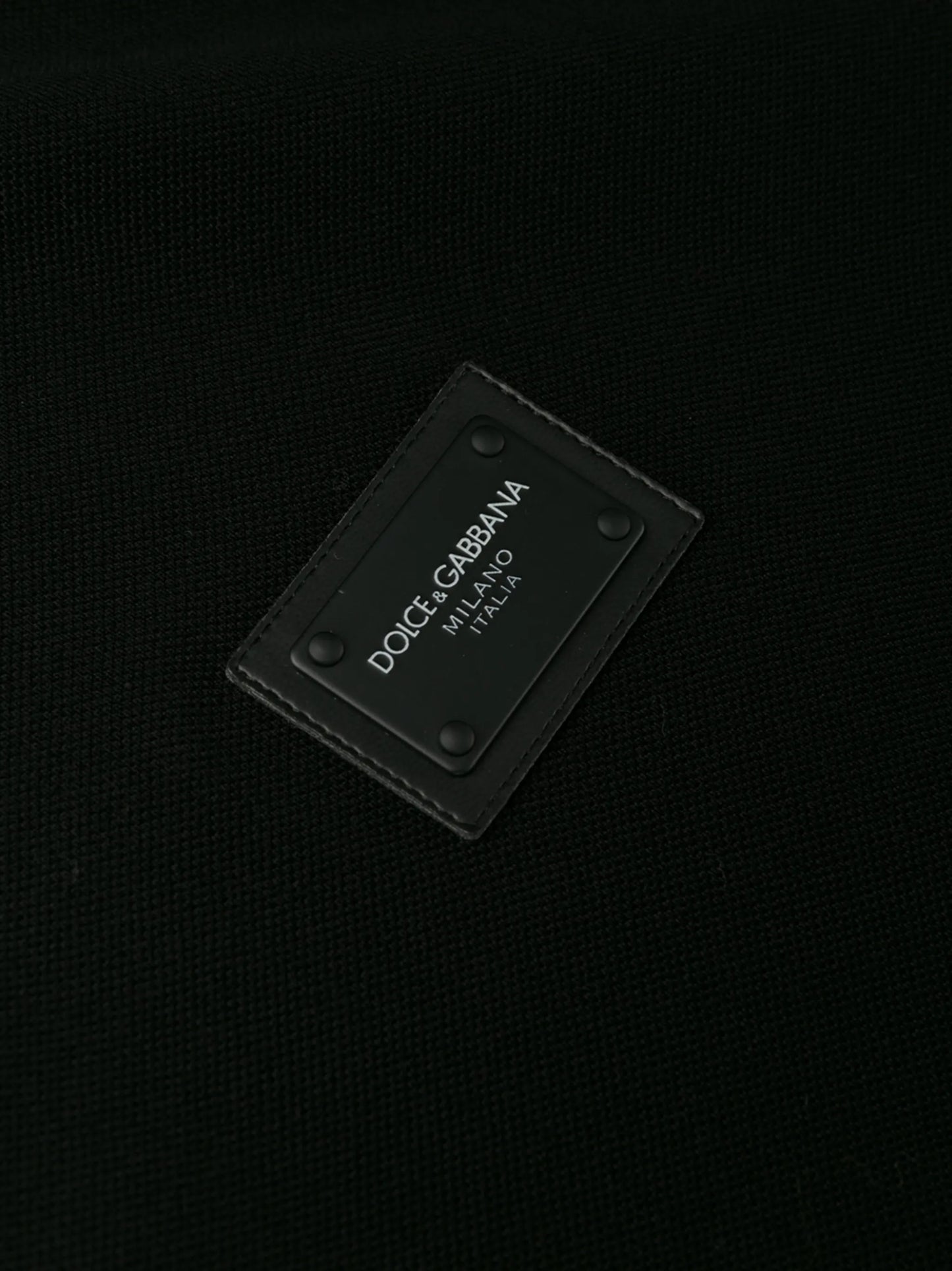 logo-tag piqué polo shirt