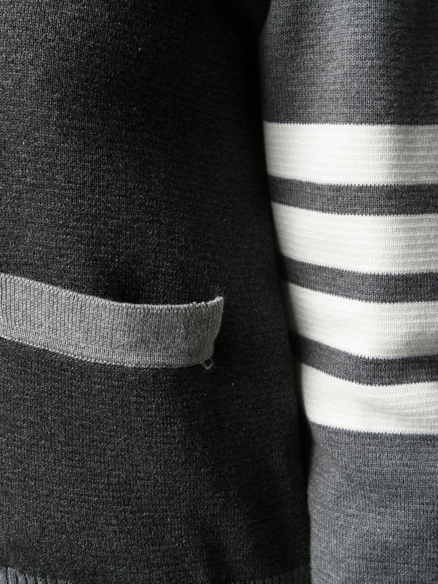 Funmix 4-Bar v-neck cardigan