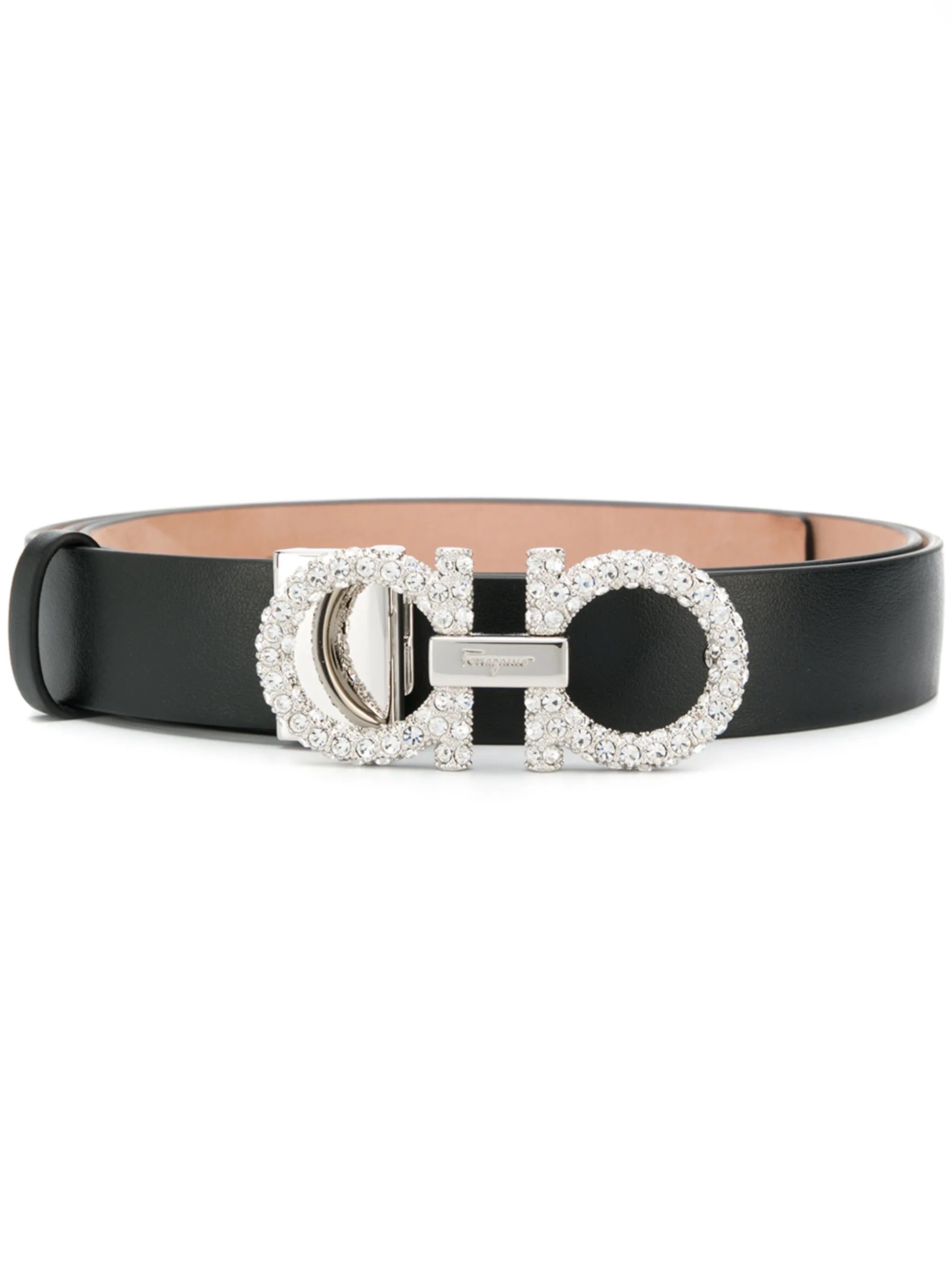embellished Gancini belt