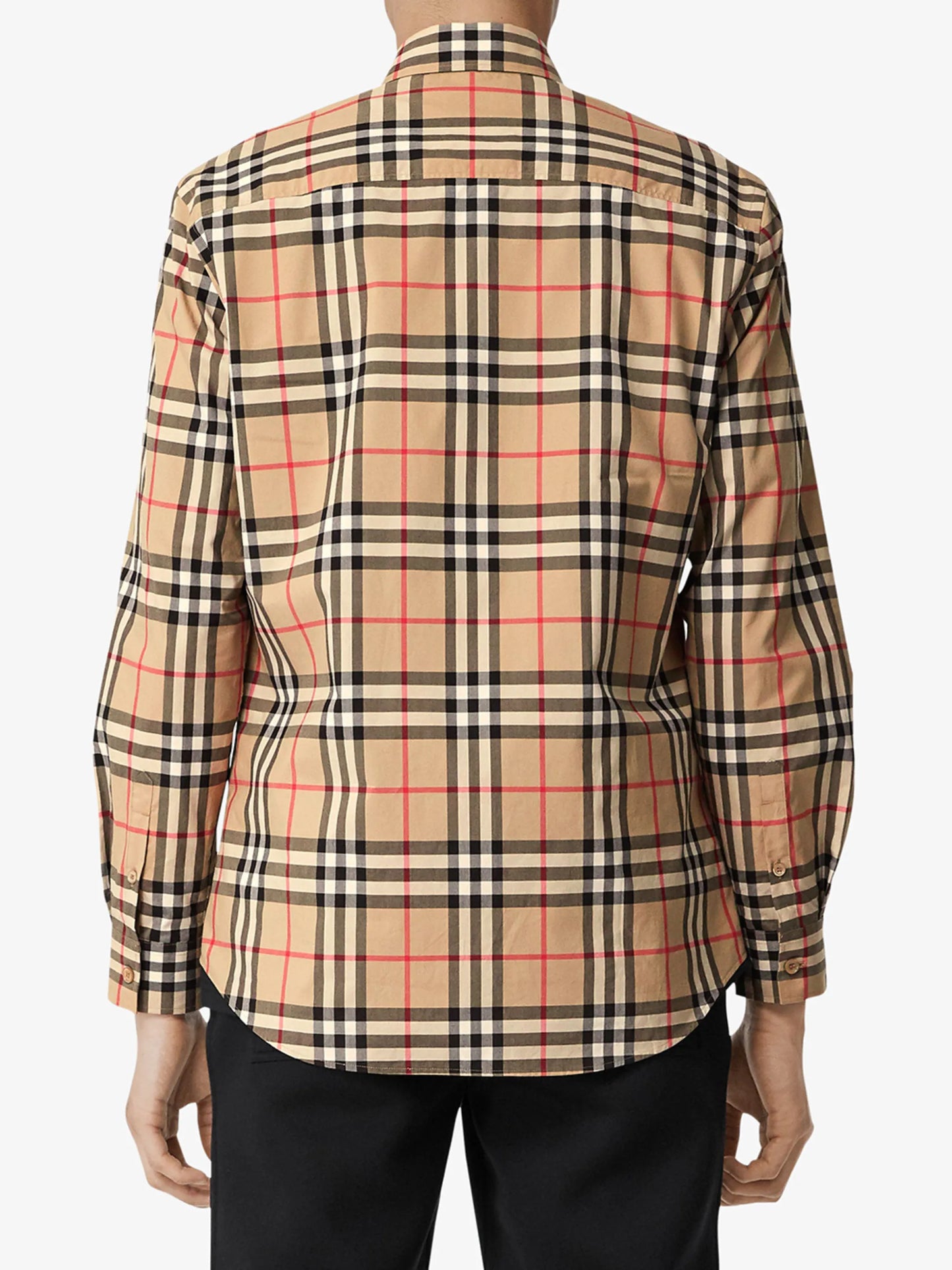Vintage Check cotton poplin shirt