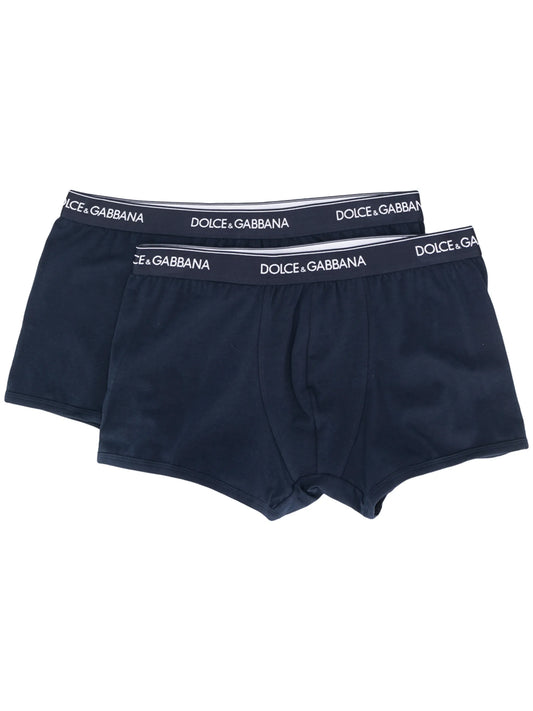 logo-waistband boxer briefs (pack of two)