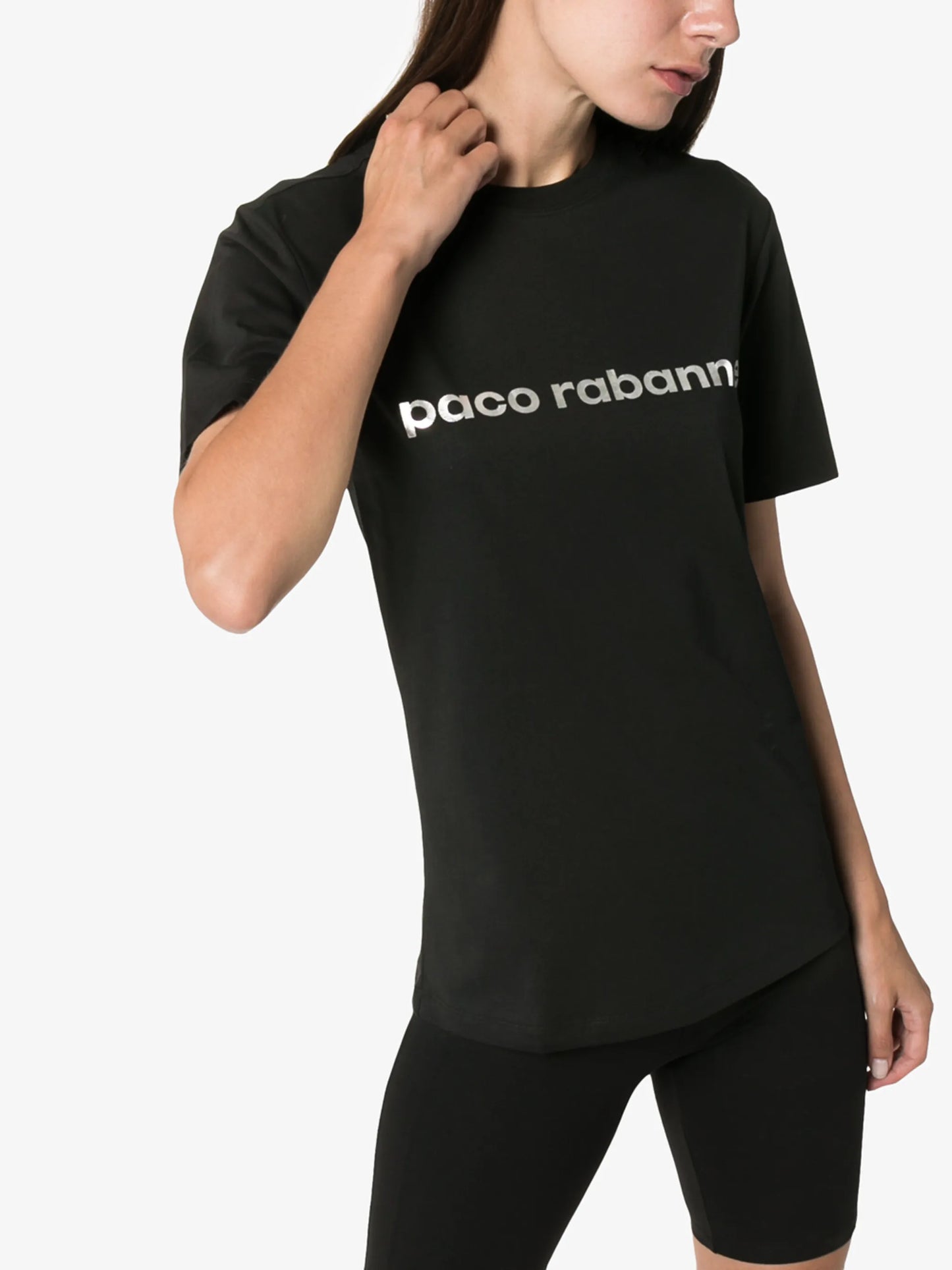 logo print T-shirt