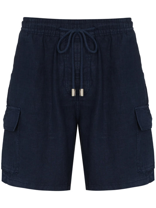 Baie linen cargo shorts
