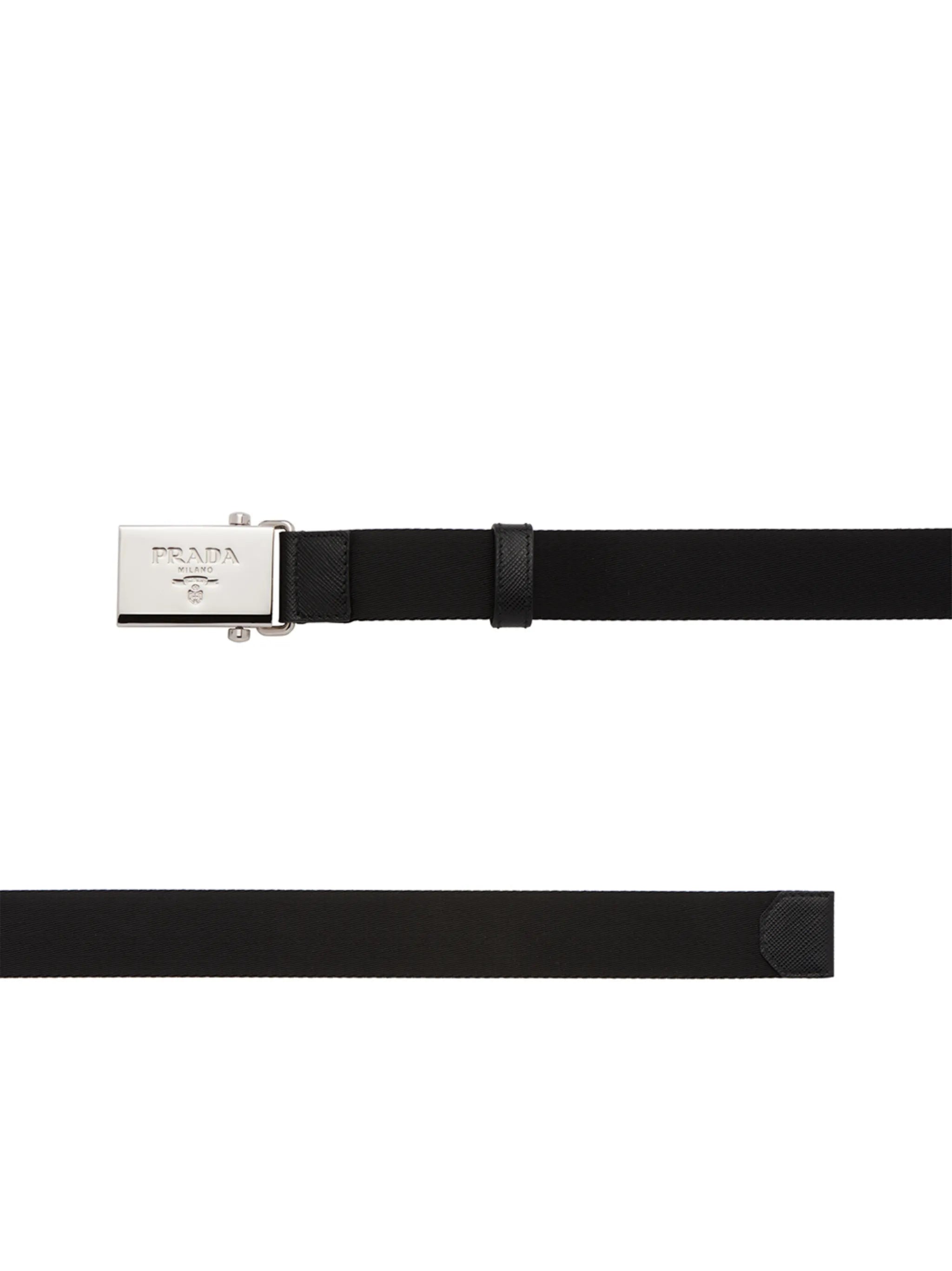 logo-engraved belt