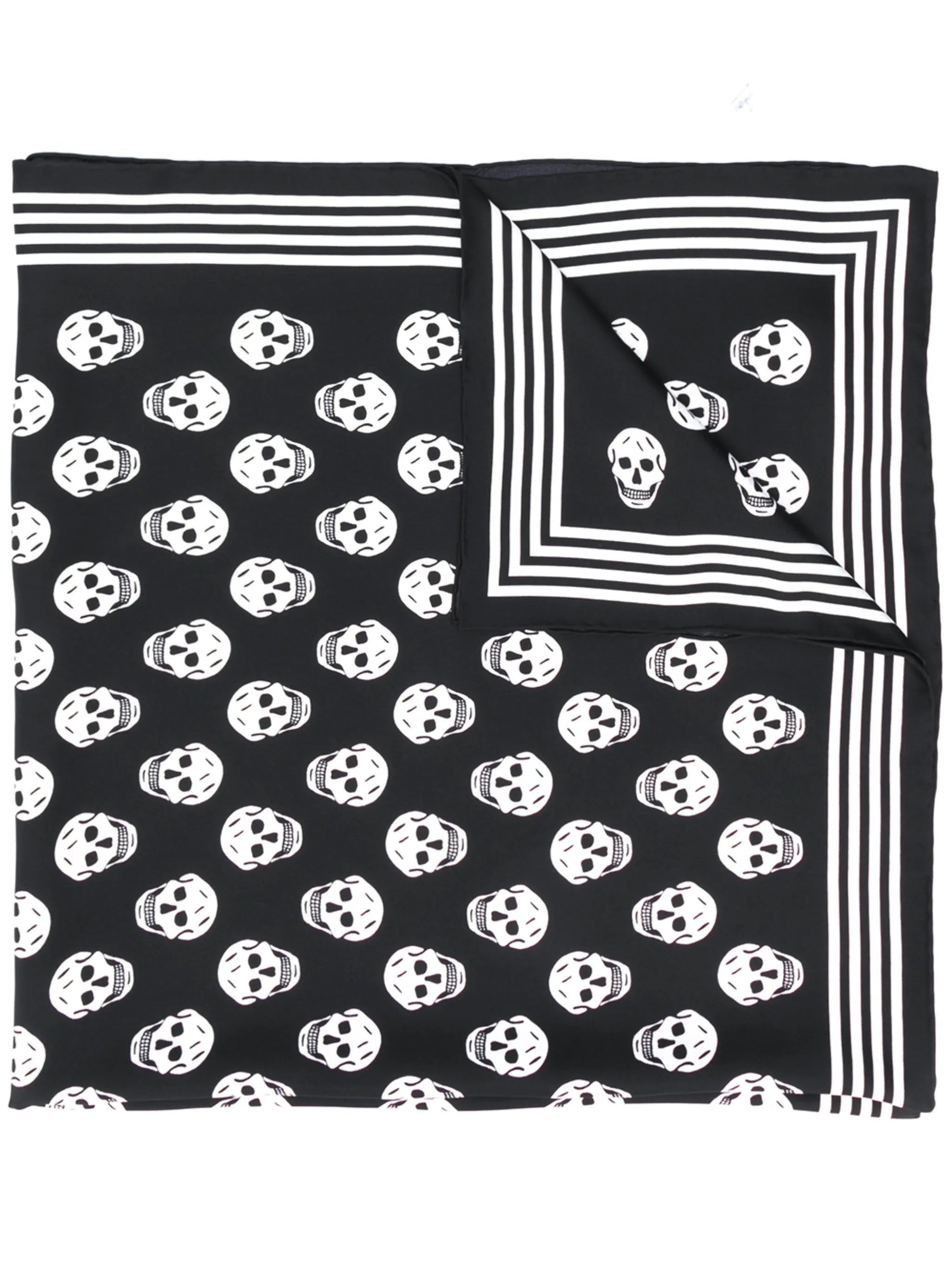 mini skull-print scarf