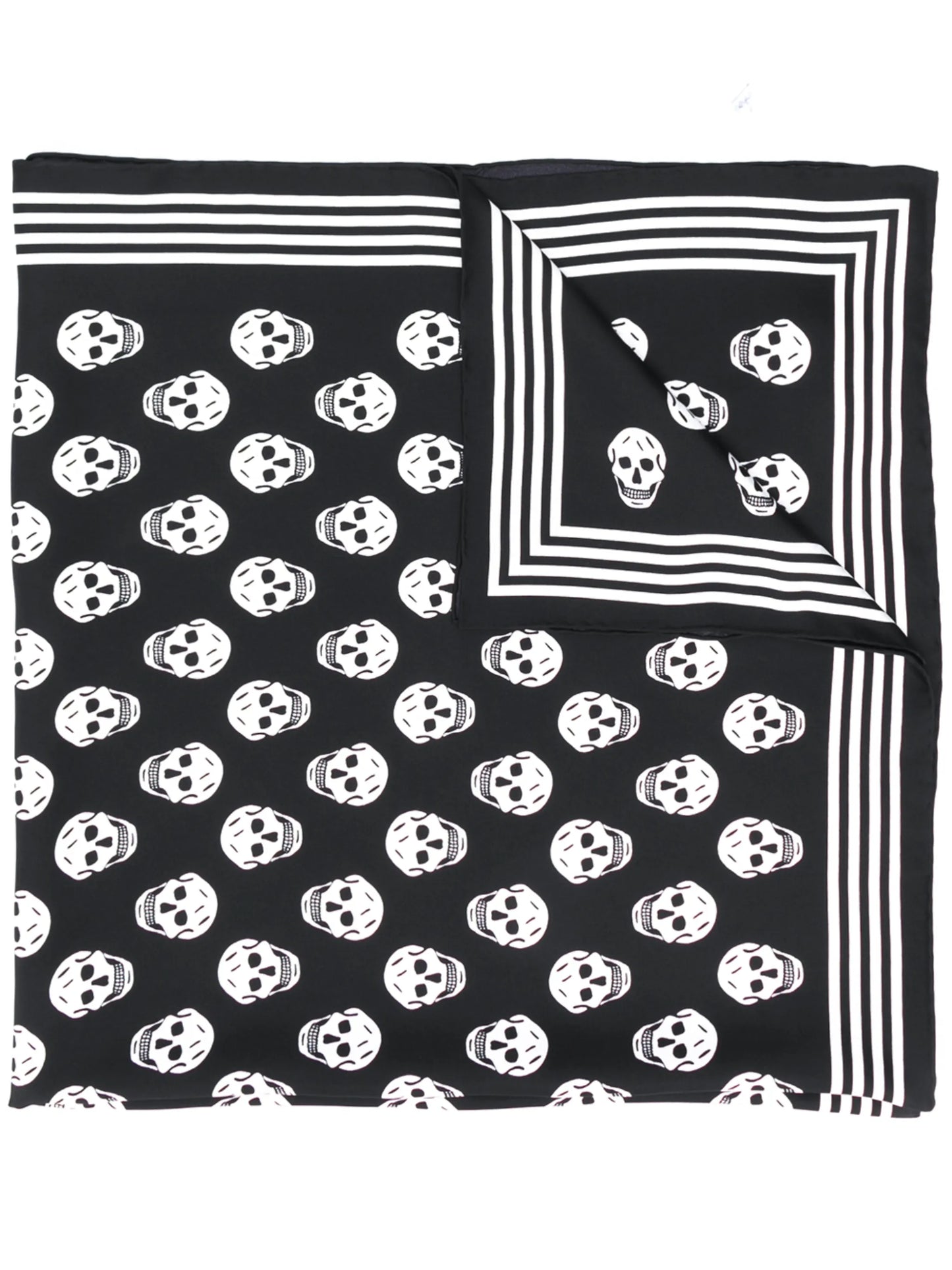 mini skull-print scarf
