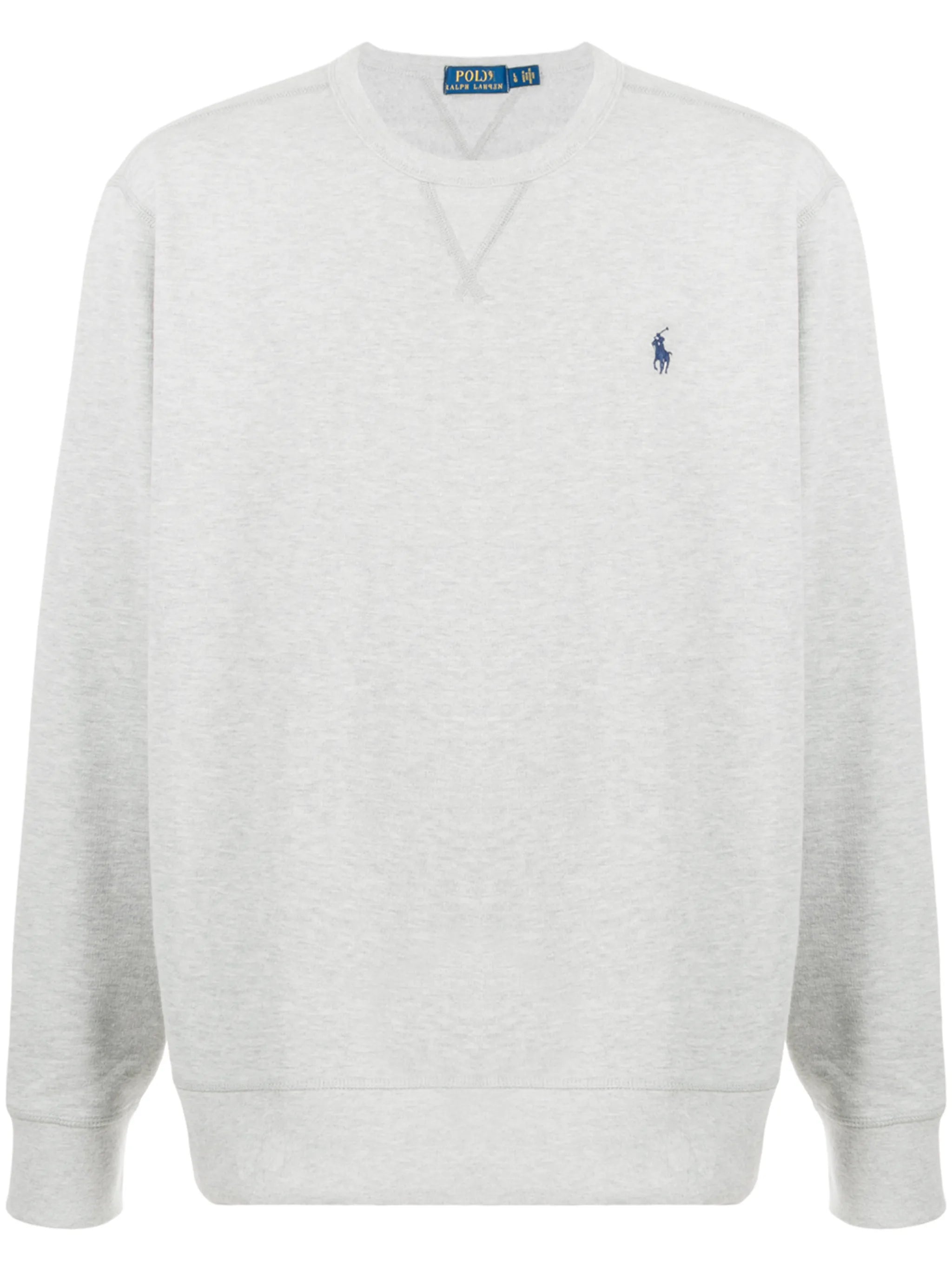 Pony-motif fleece-texture sweatshirt