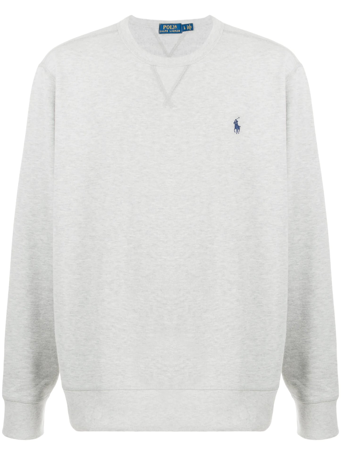 Pony-motif fleece-texture sweatshirt
