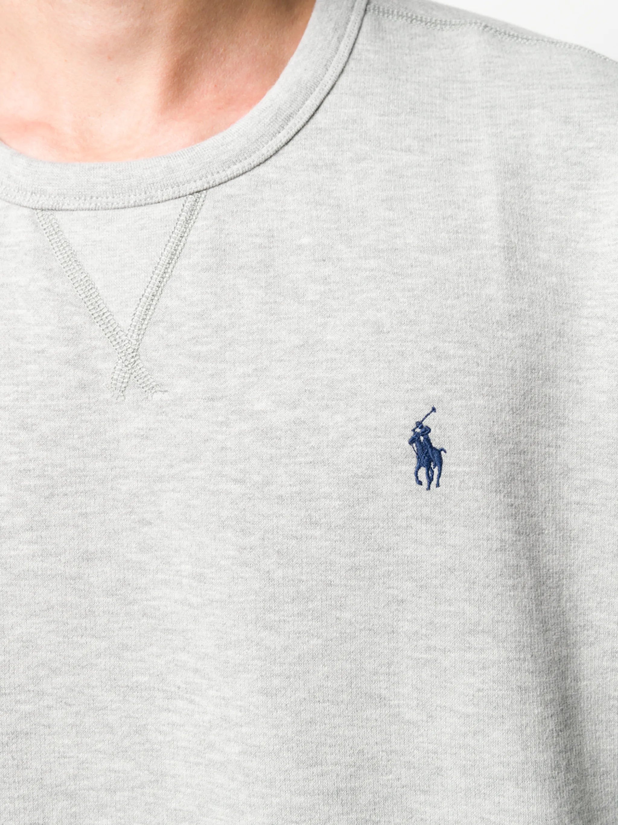 logo embroidered T-shirt
