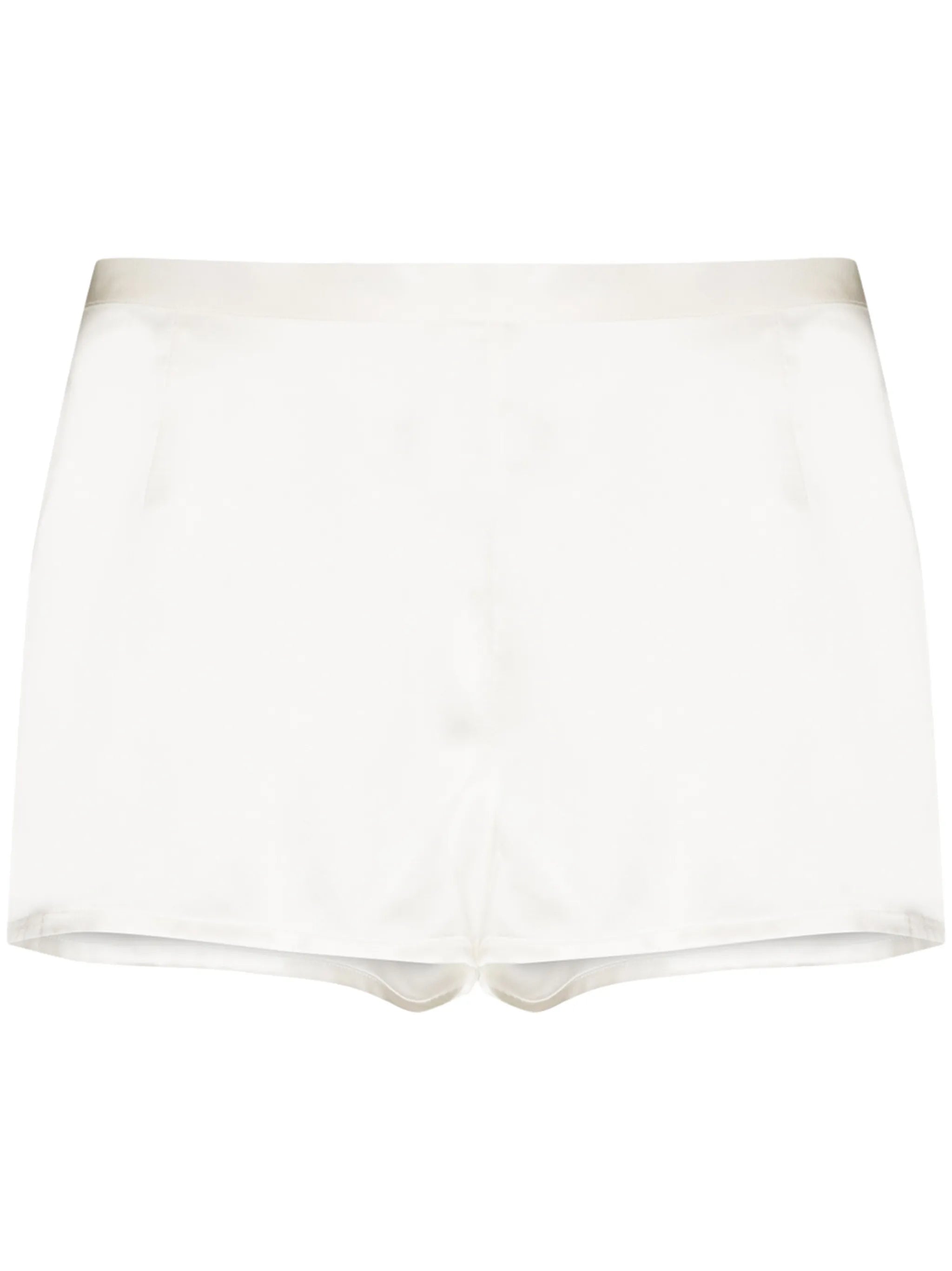 silk-satin night shorts