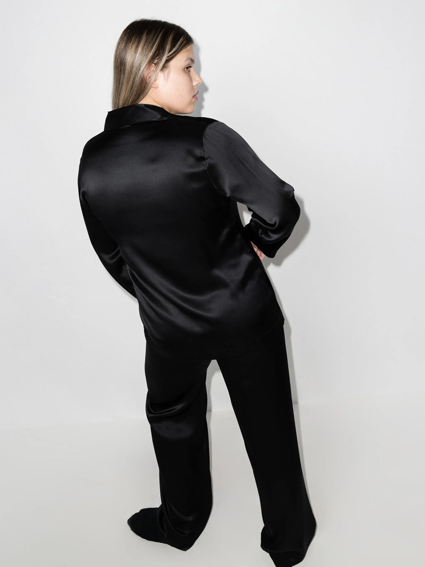 silk pyjama set