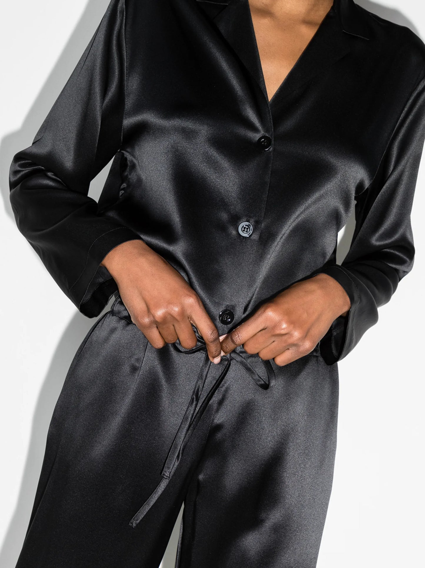 silk pyjama set