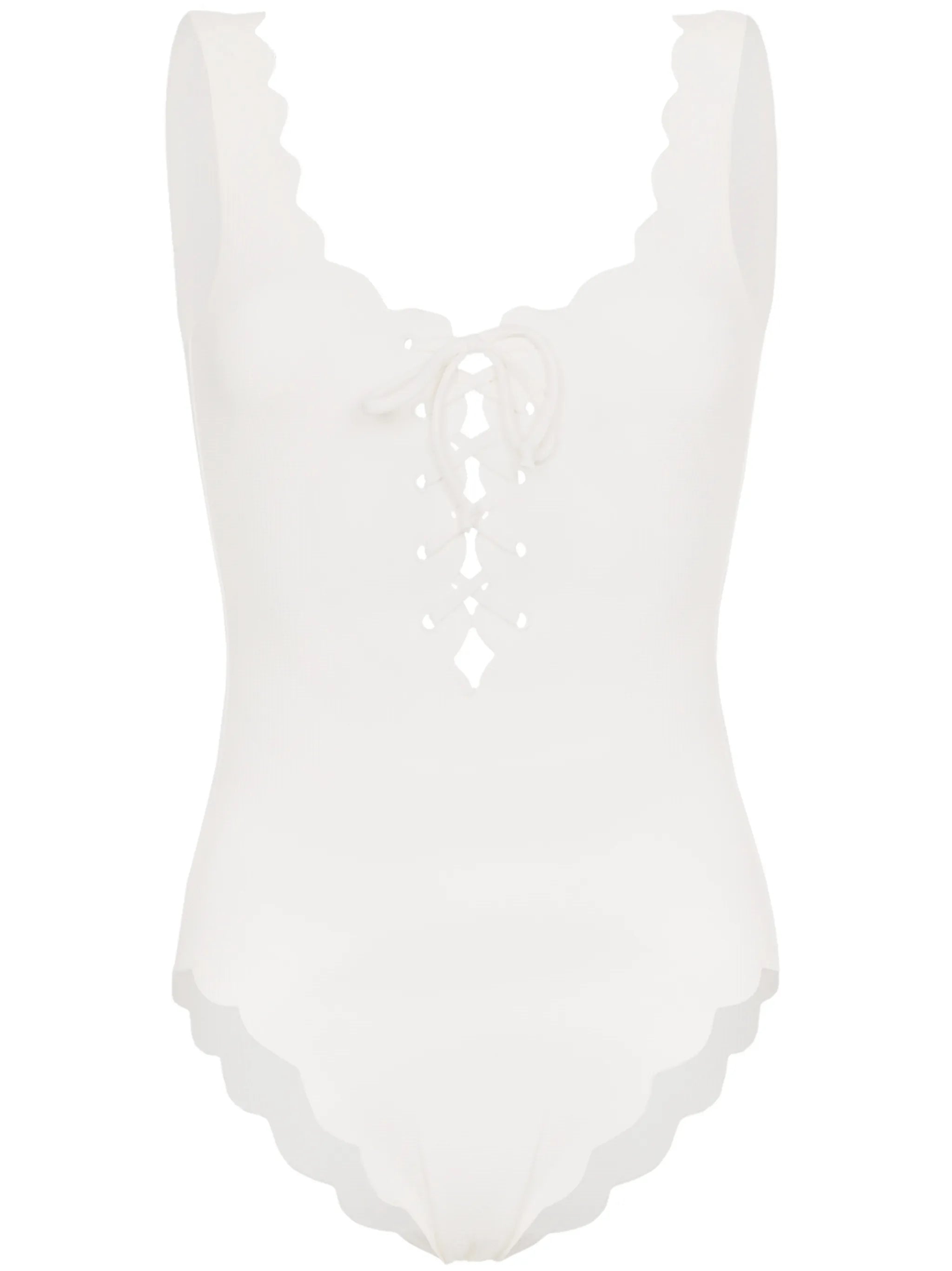 Palm Springs tie-front swimsuit