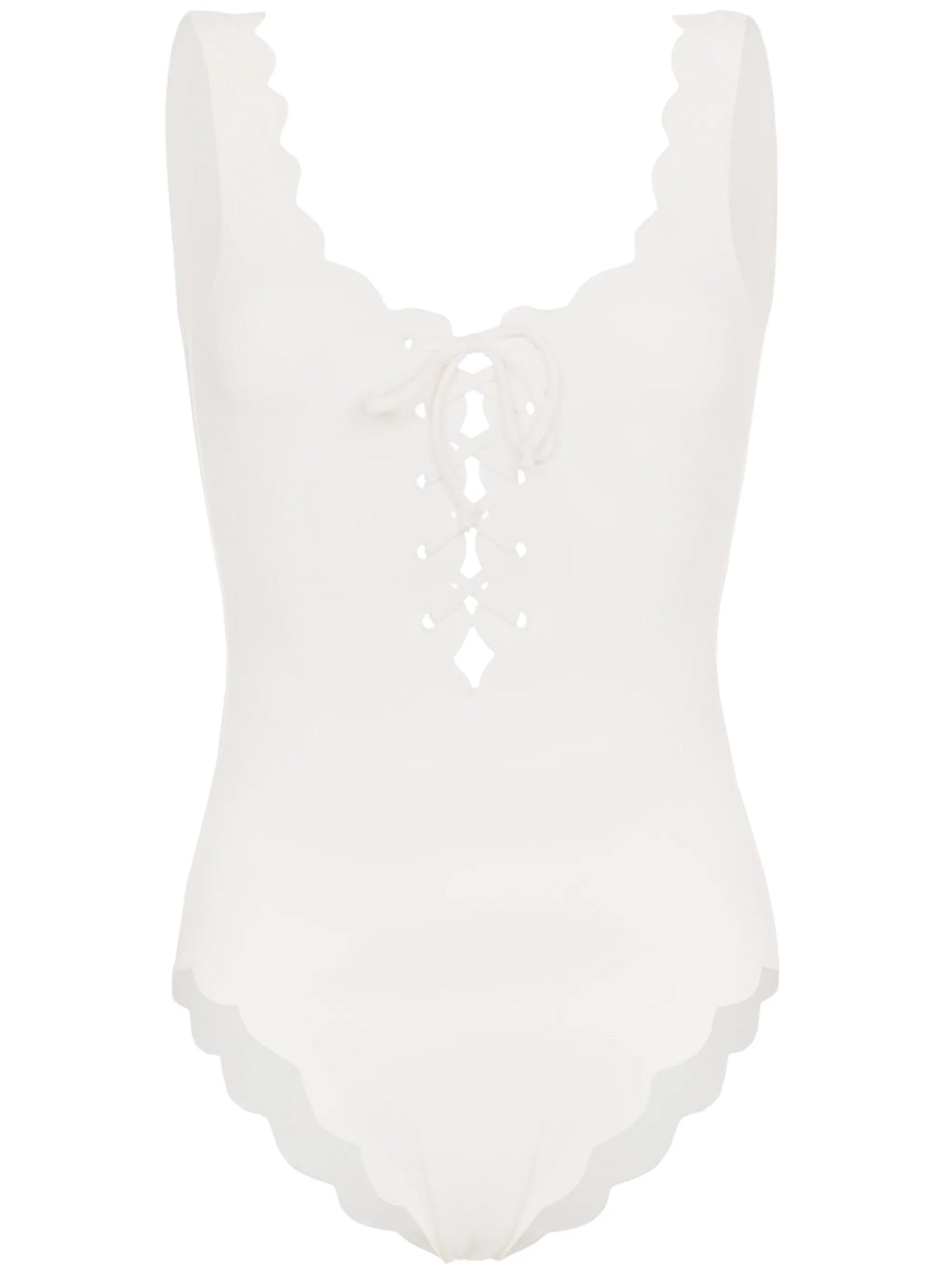 Palm Springs tie-front swimsuit