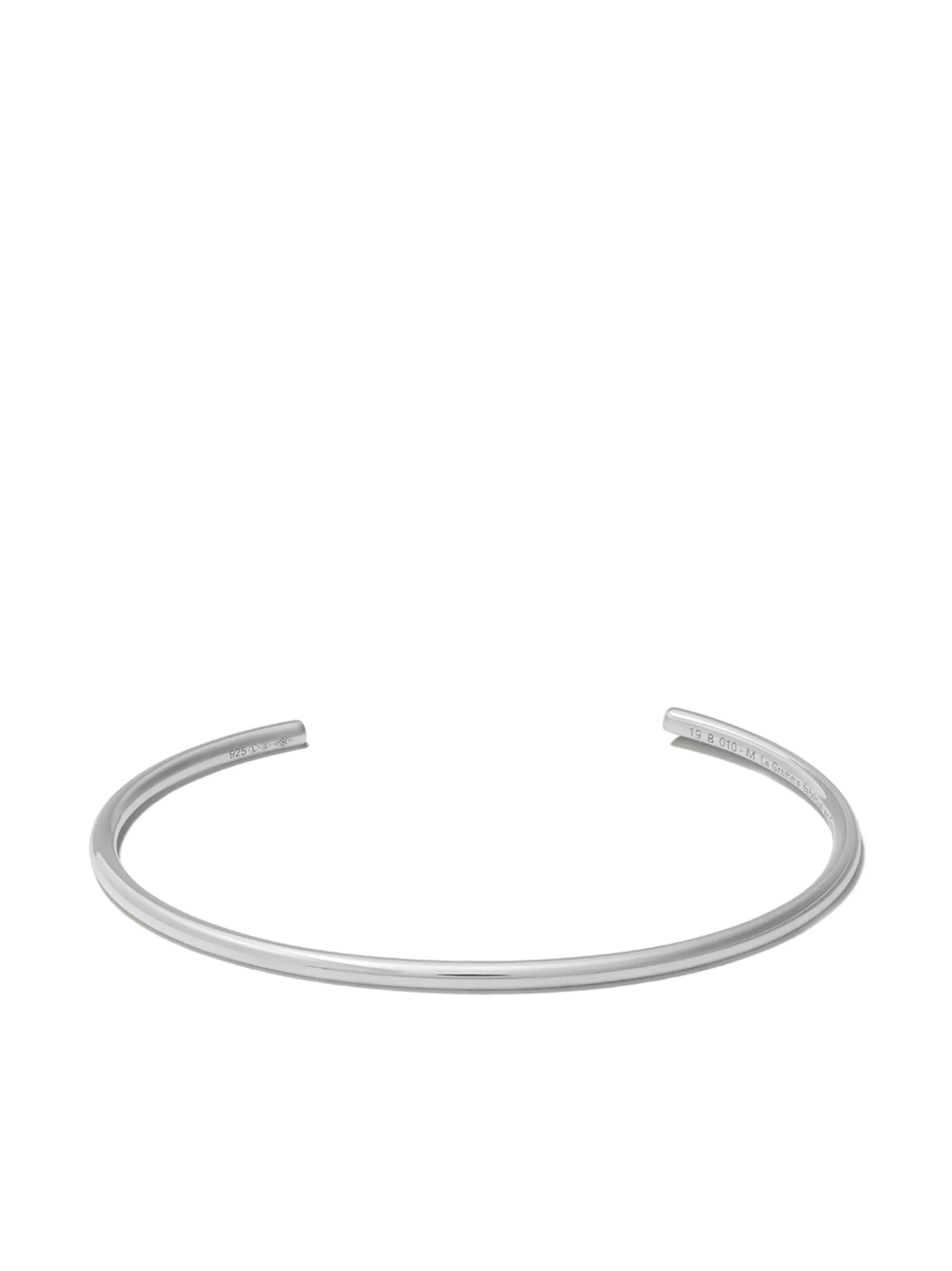 polished bangle bracelet