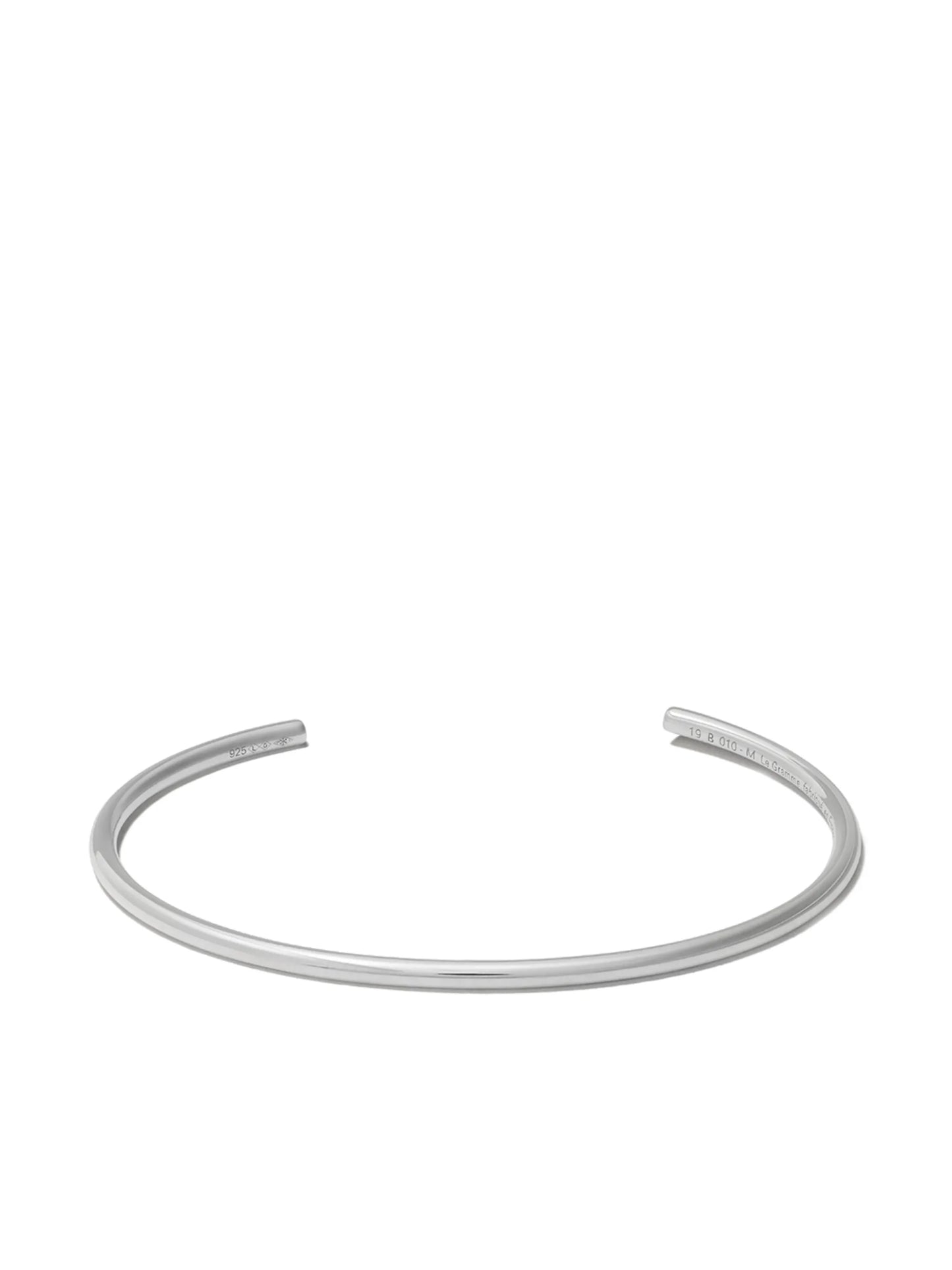 polished bangle bracelet