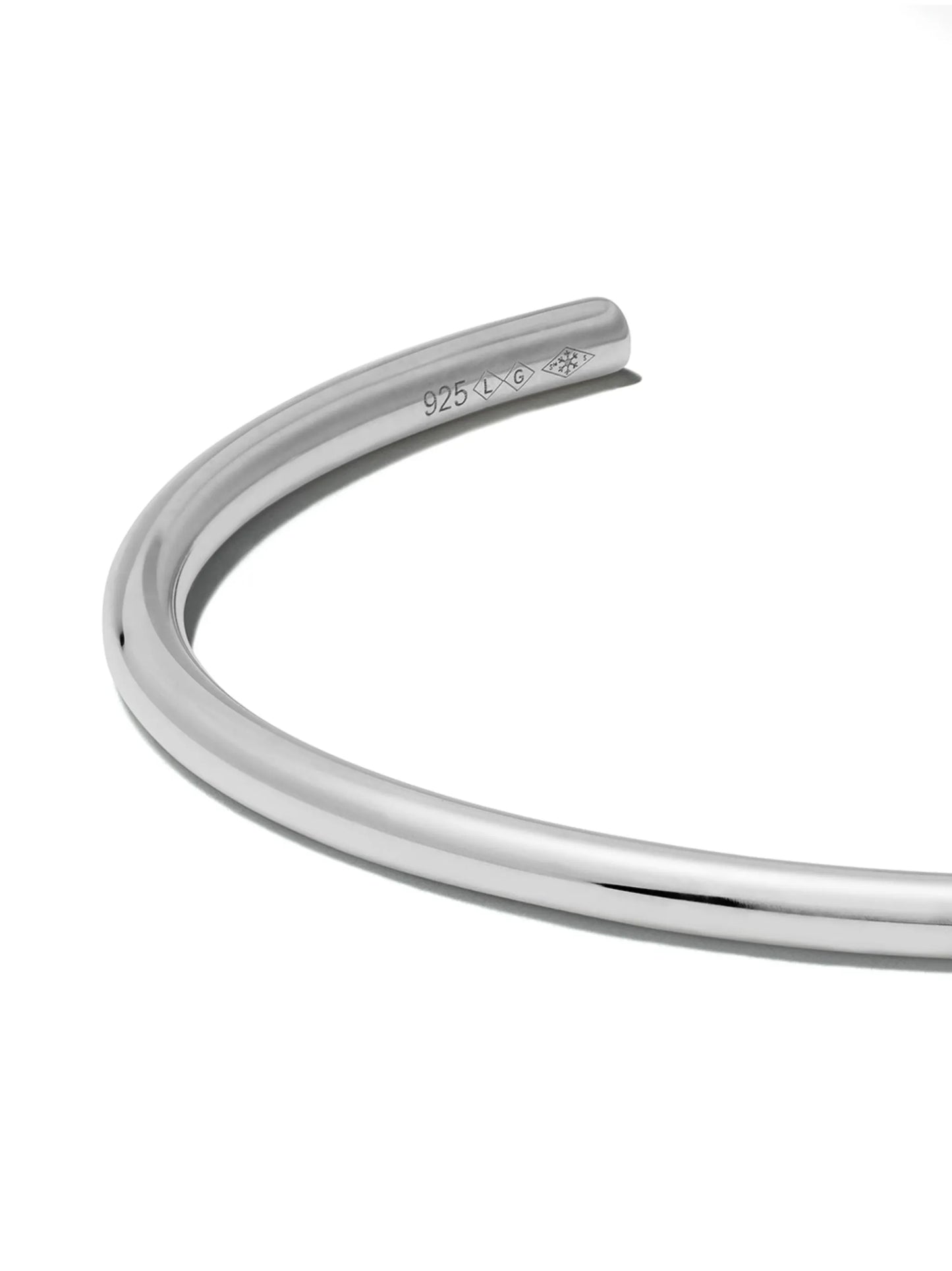 polished bangle bracelet