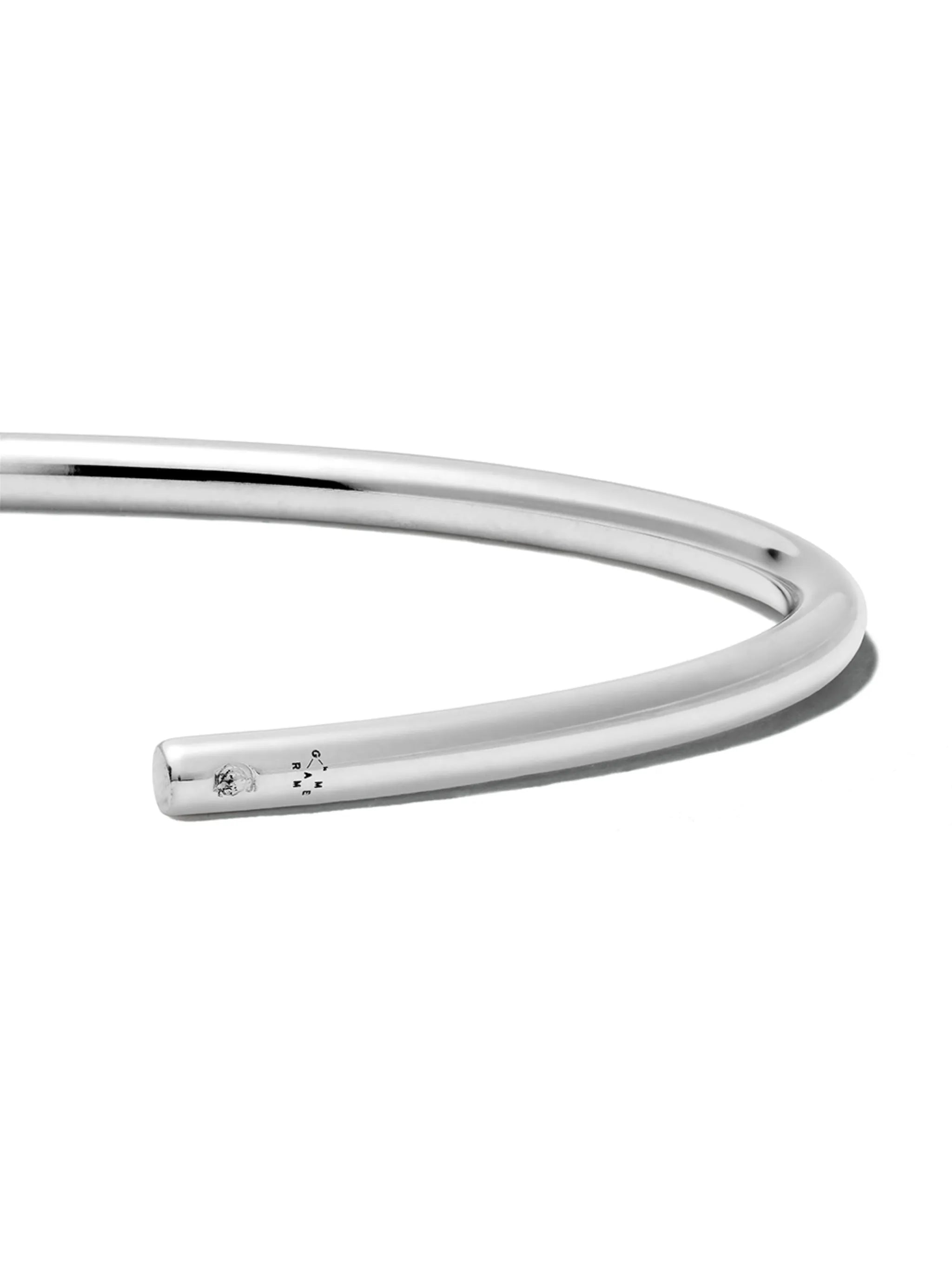 polished bangle bracelet
