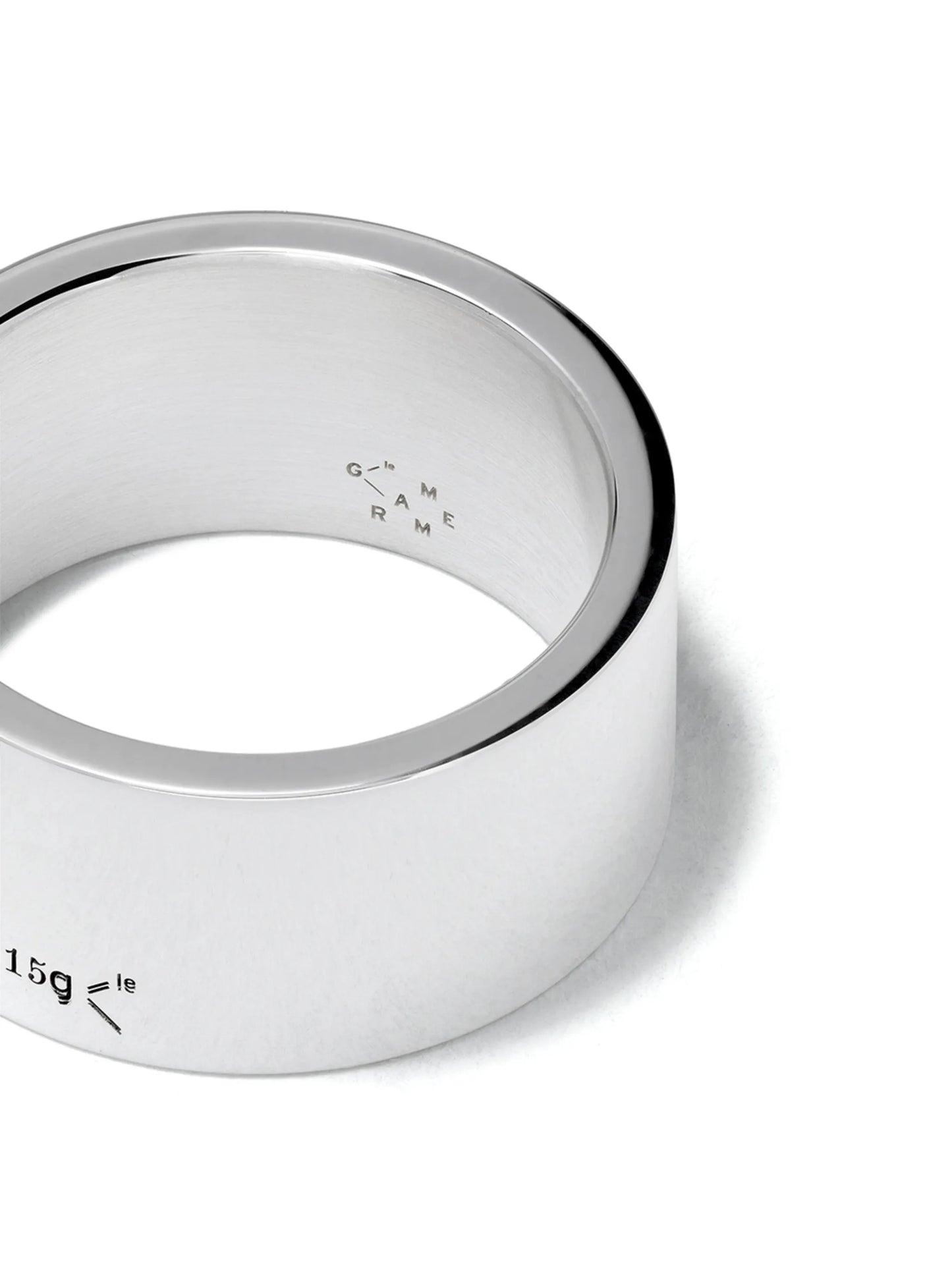 Le 15 Grammes ribbon ring