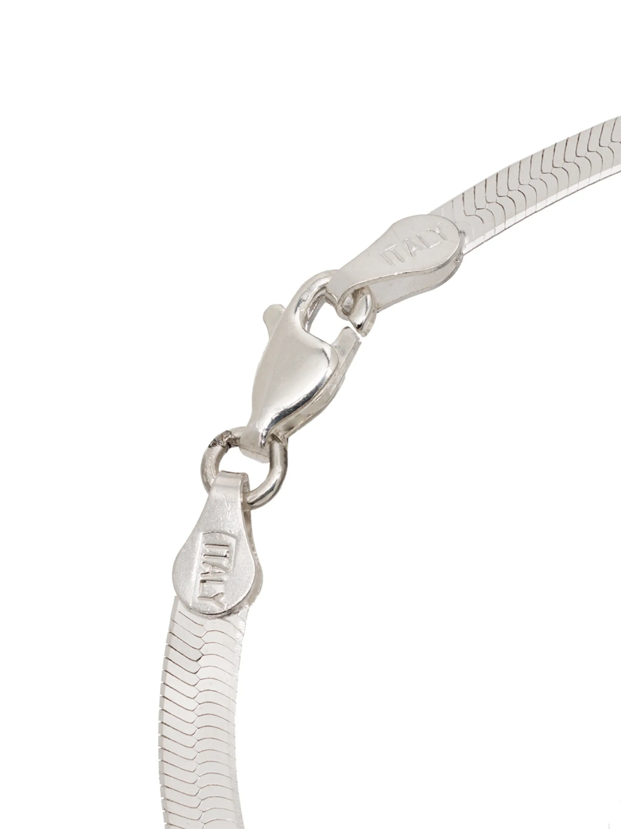 sterling silver Herringbone bracelet