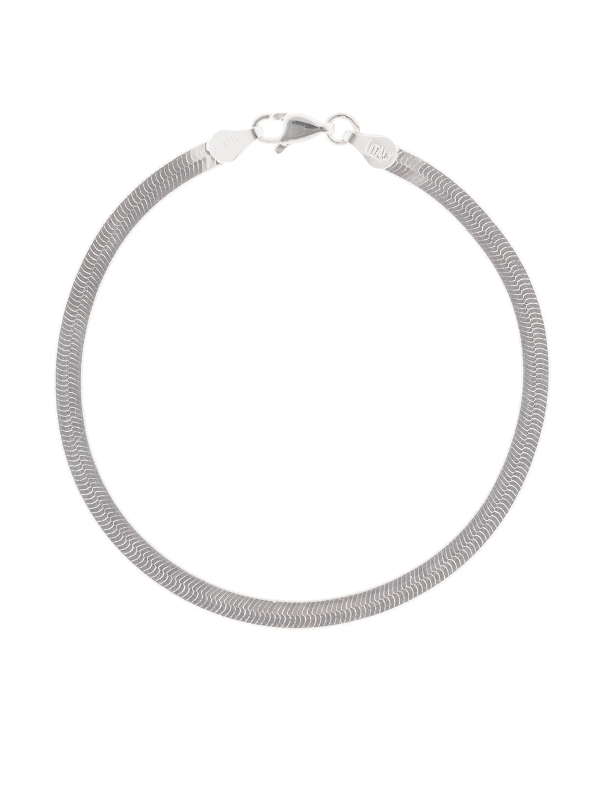 sterling silver Herringbone bracelet