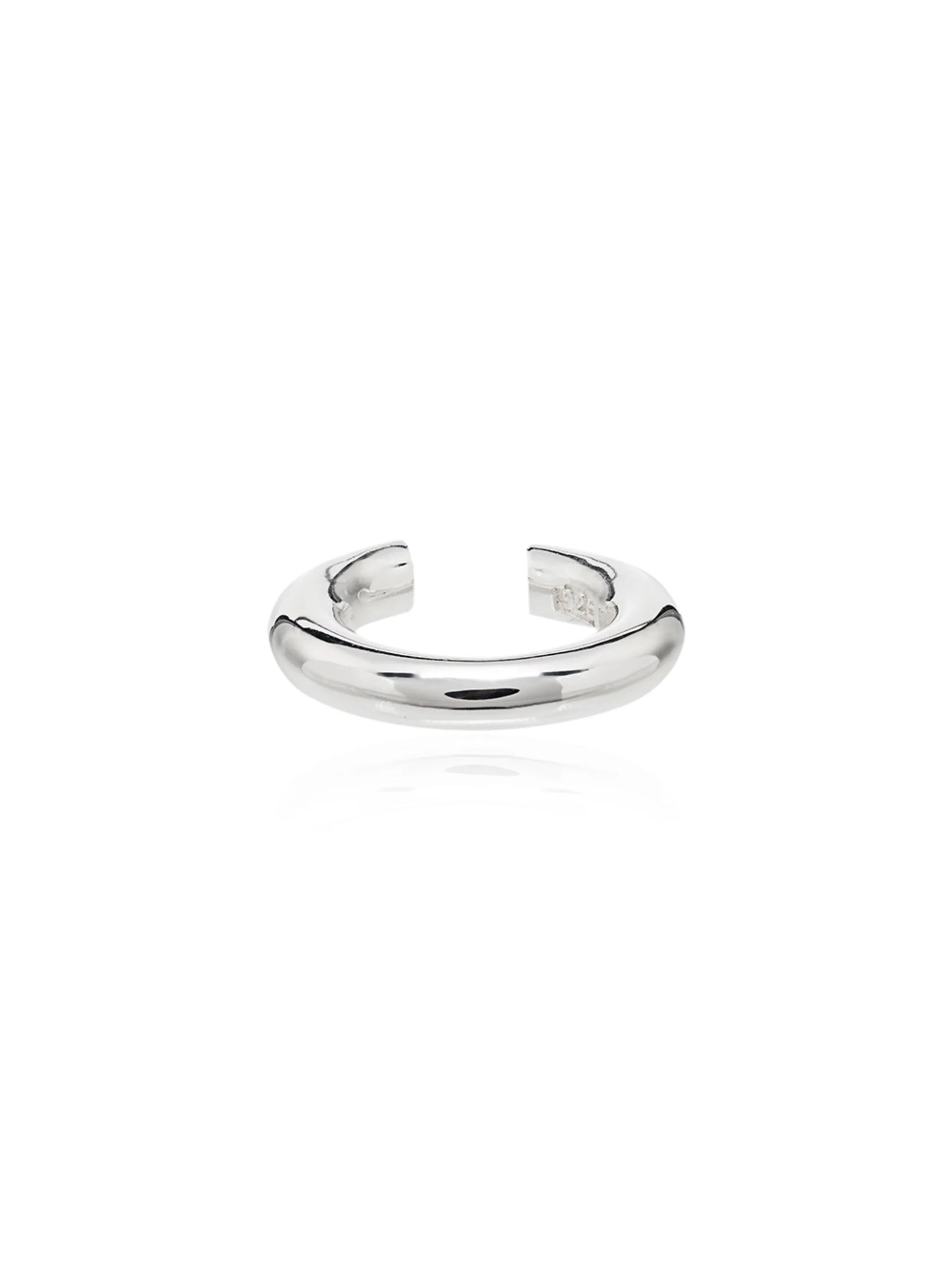 Almost open hoop ear cuff