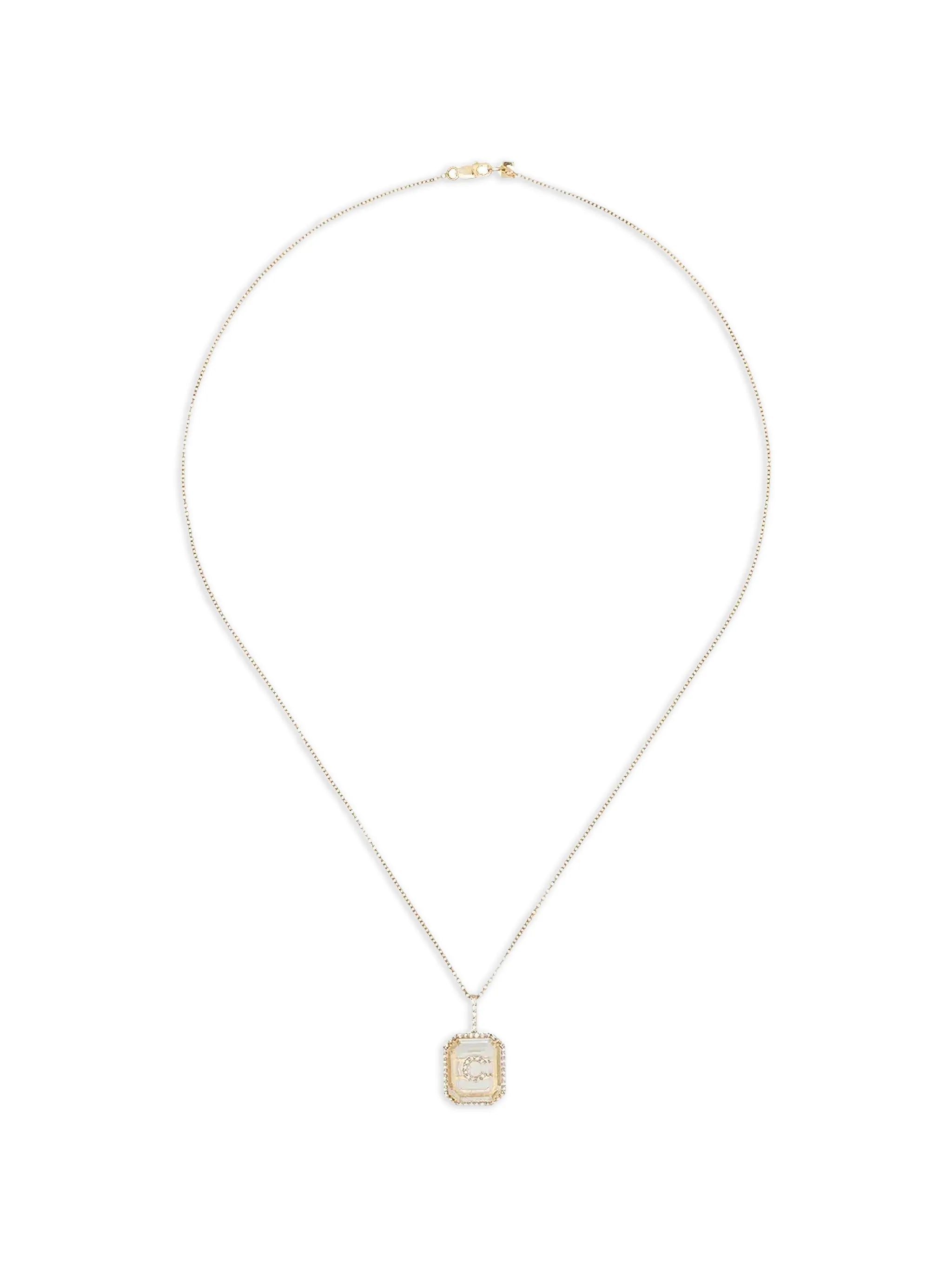 C-initial necklace
