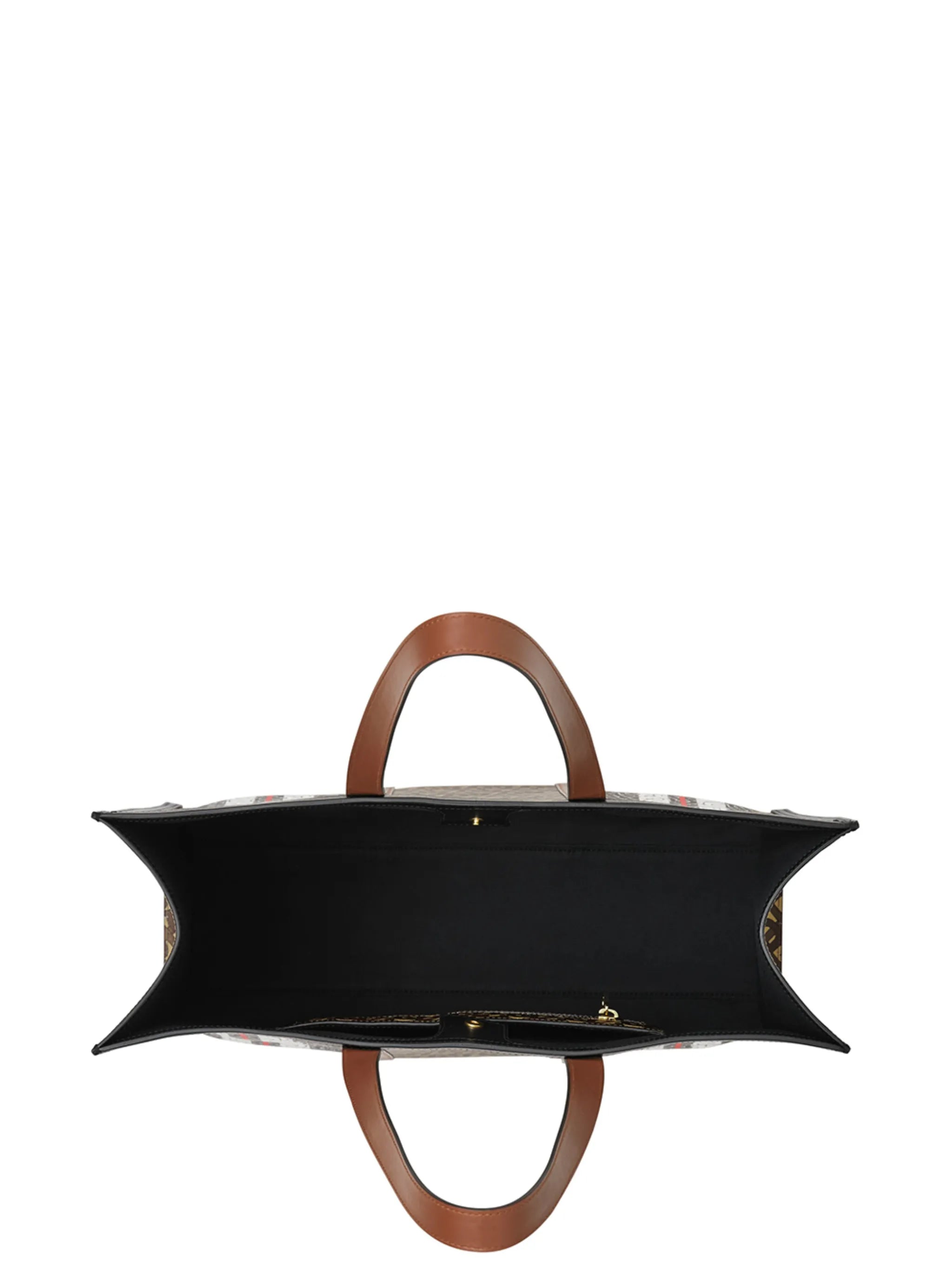 Monogram Stripe tote bag