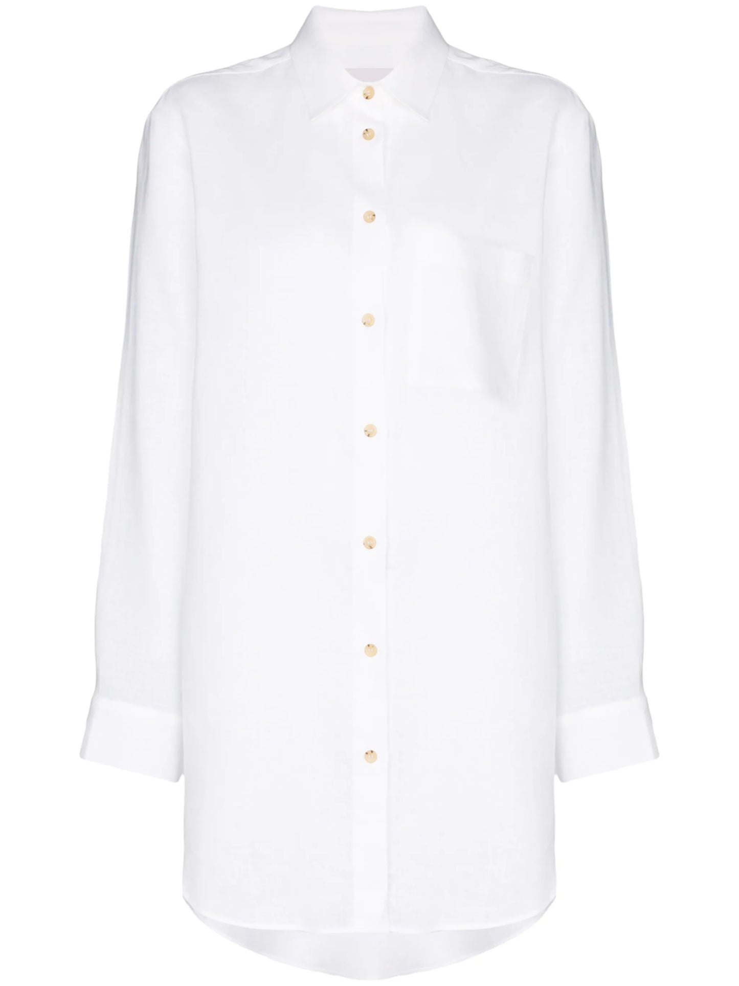 oversized linen shirt
