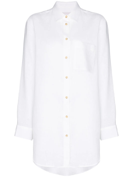oversized linen shirt
