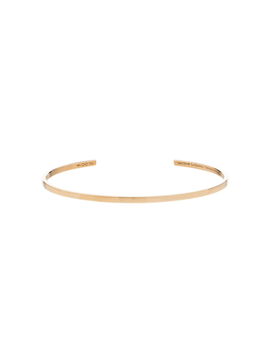 18kt yellow gold ribbon bracelet
