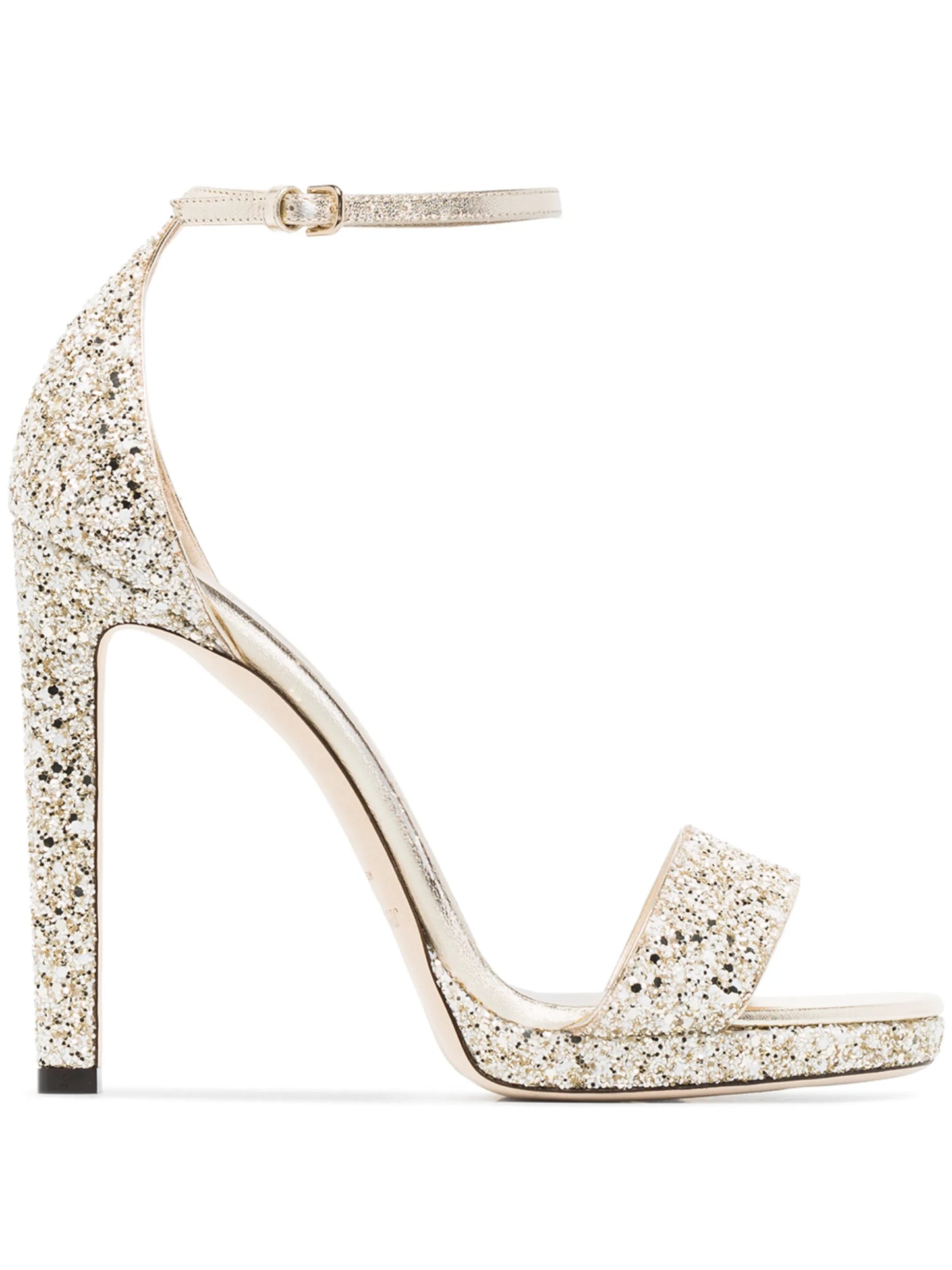 Misty 120mm glitter sandals