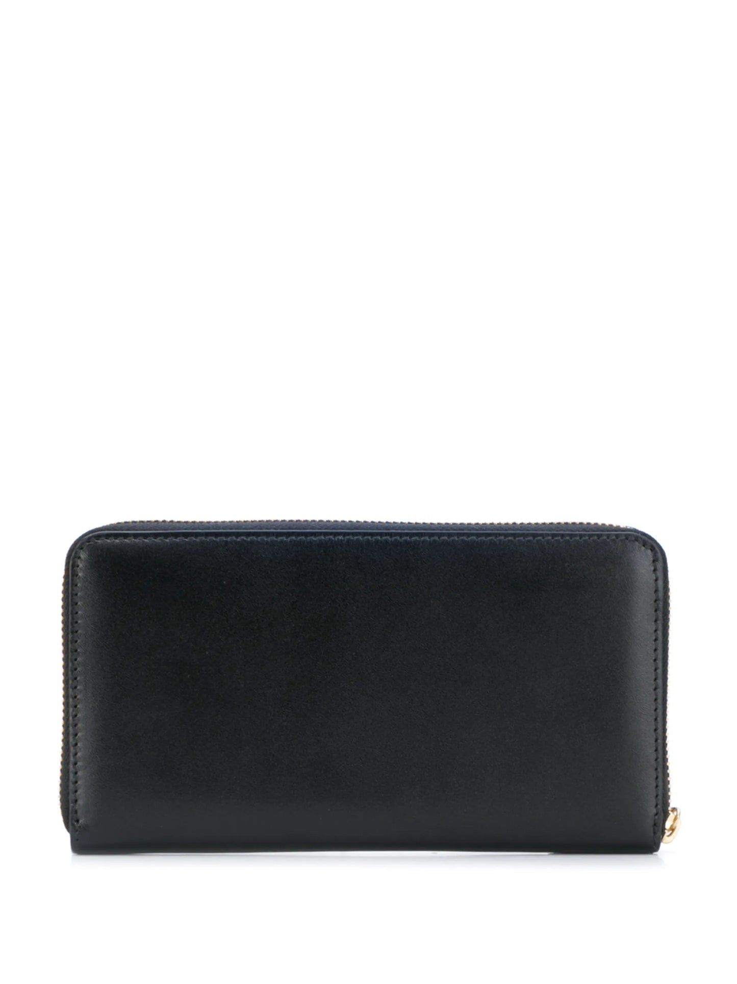 zip-around leather wallet