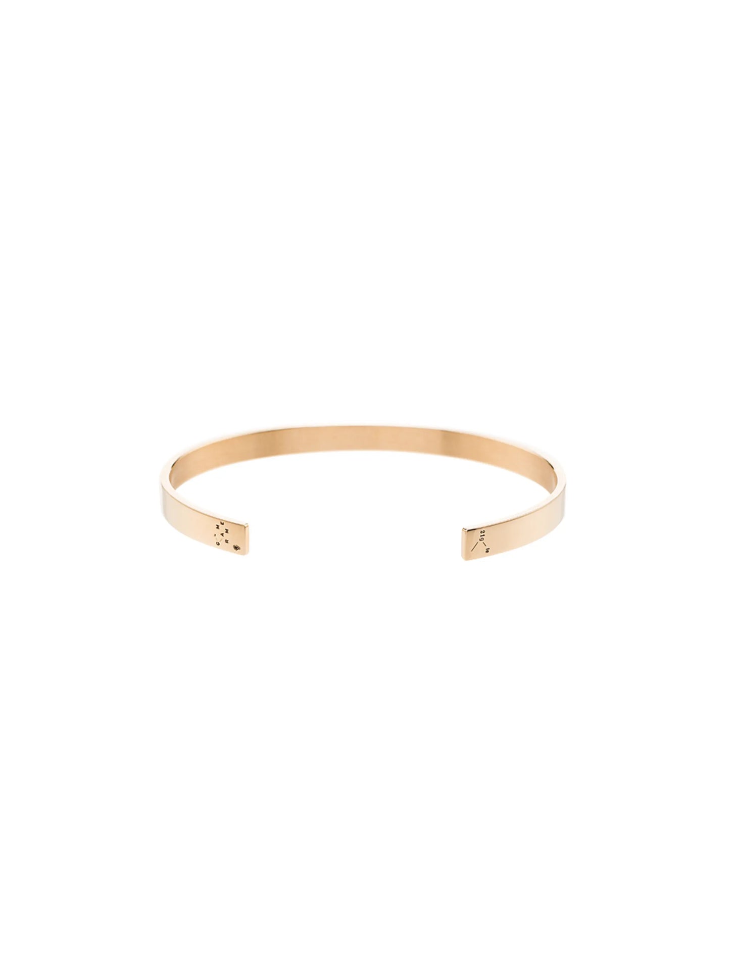 logo engraved bangle