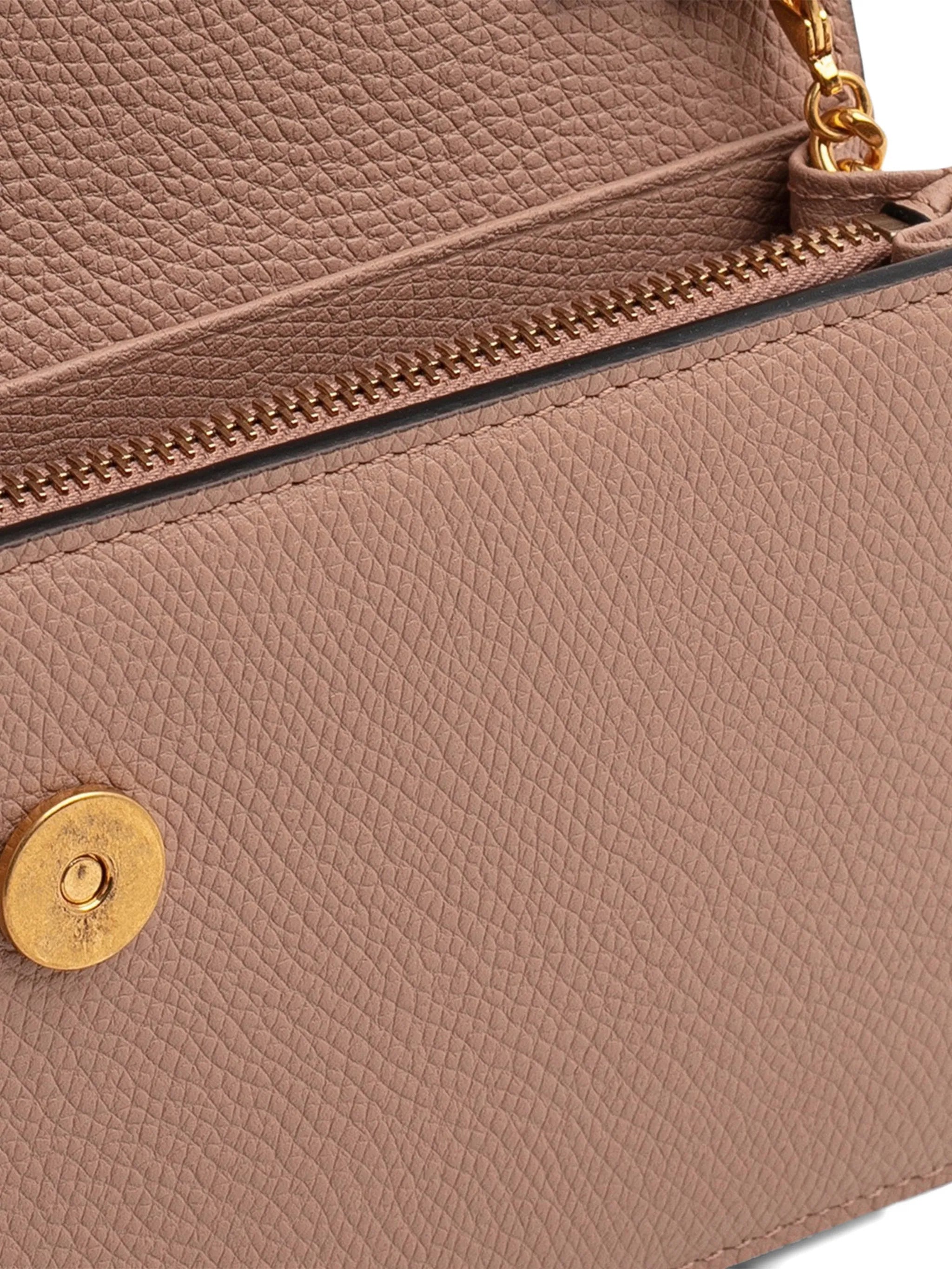 VLogo Signature leather wallet-on-chain