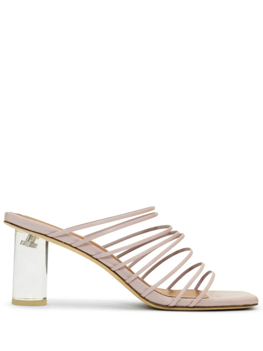 80mm Zoe strappy sandals