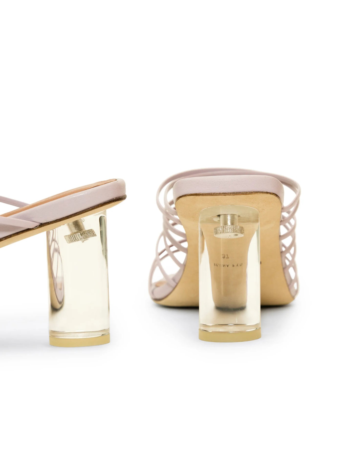 80mm Zoe strappy sandals