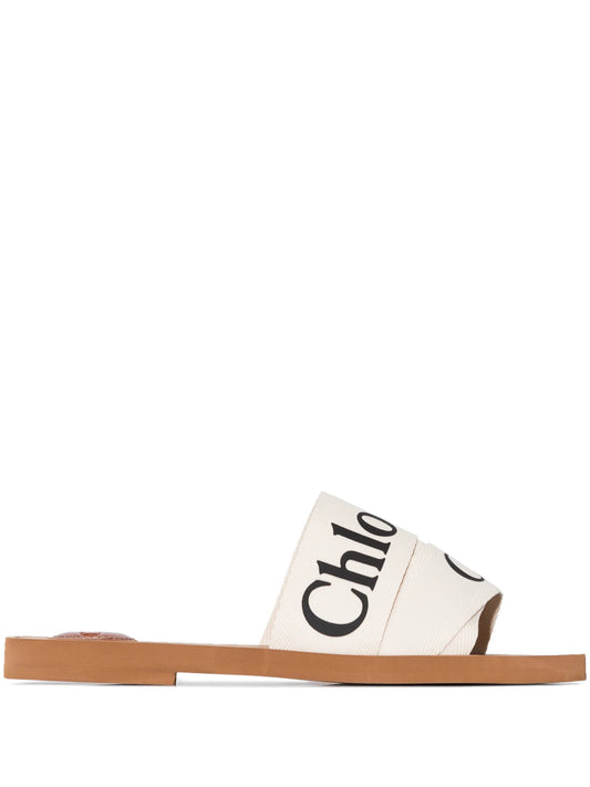 Woody logo strap slides