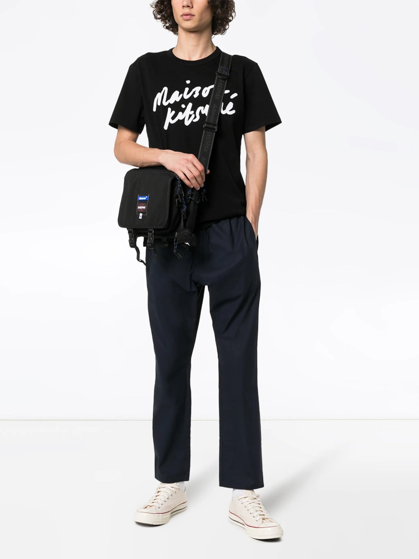 logo-print cotton T-shirt