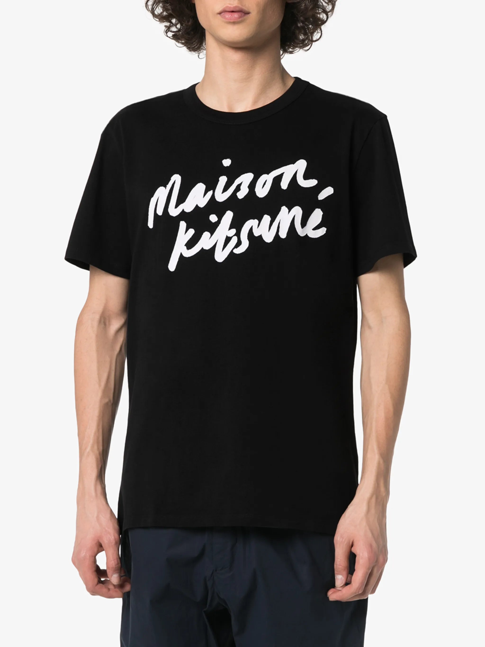 logo-print cotton T-shirt