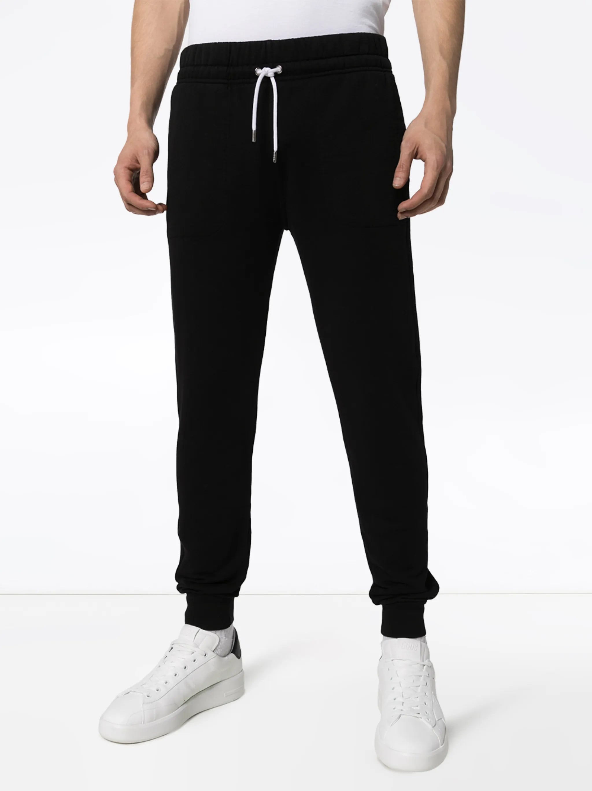 tapered leg track pants