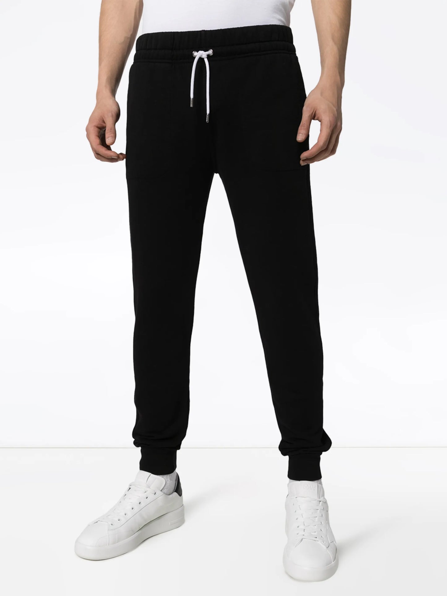 tapered leg track pants