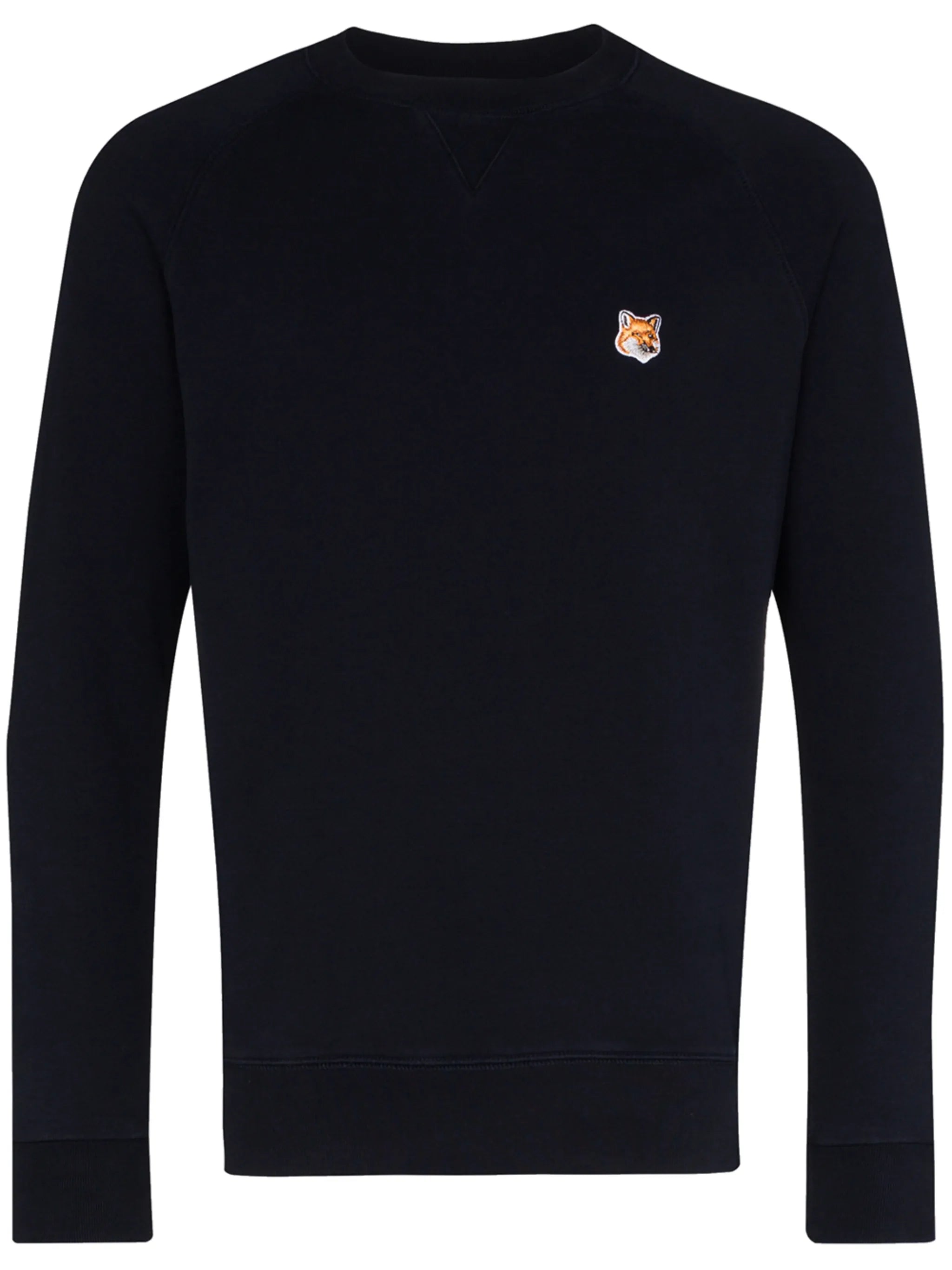 appliqued cotton sweatshirt
