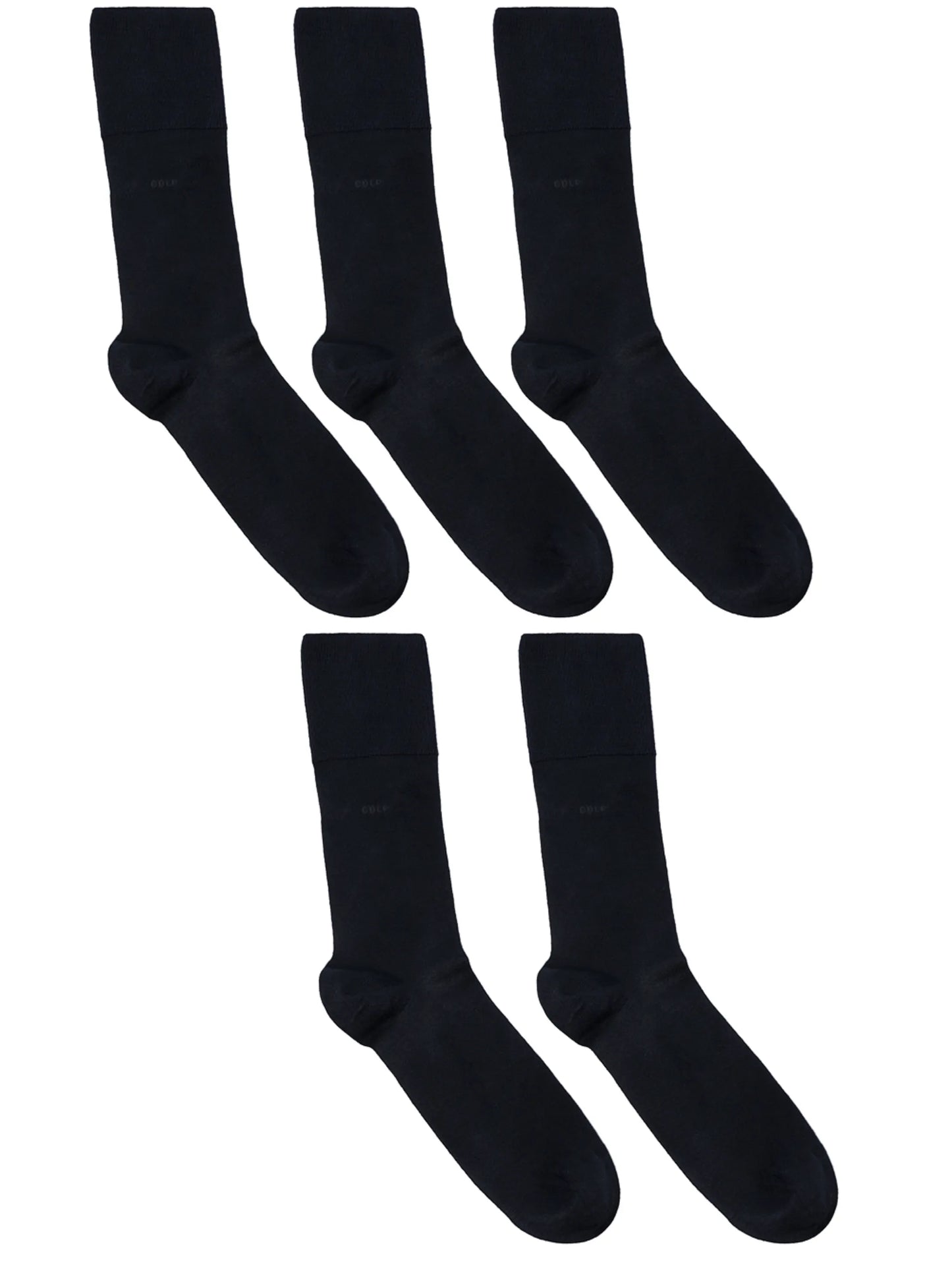 five-pack logo ankle sock set
