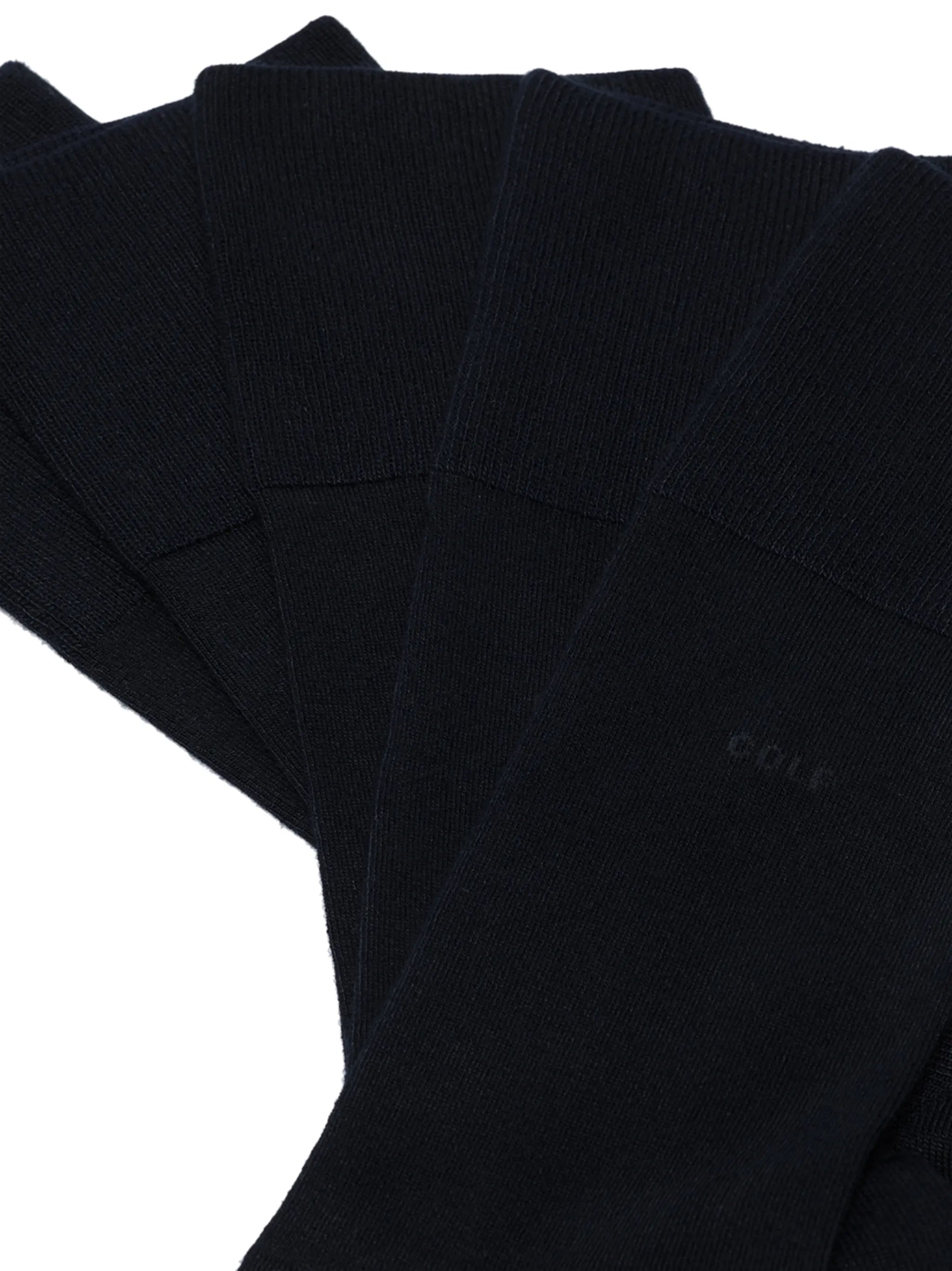 five-pack logo ankle sock set