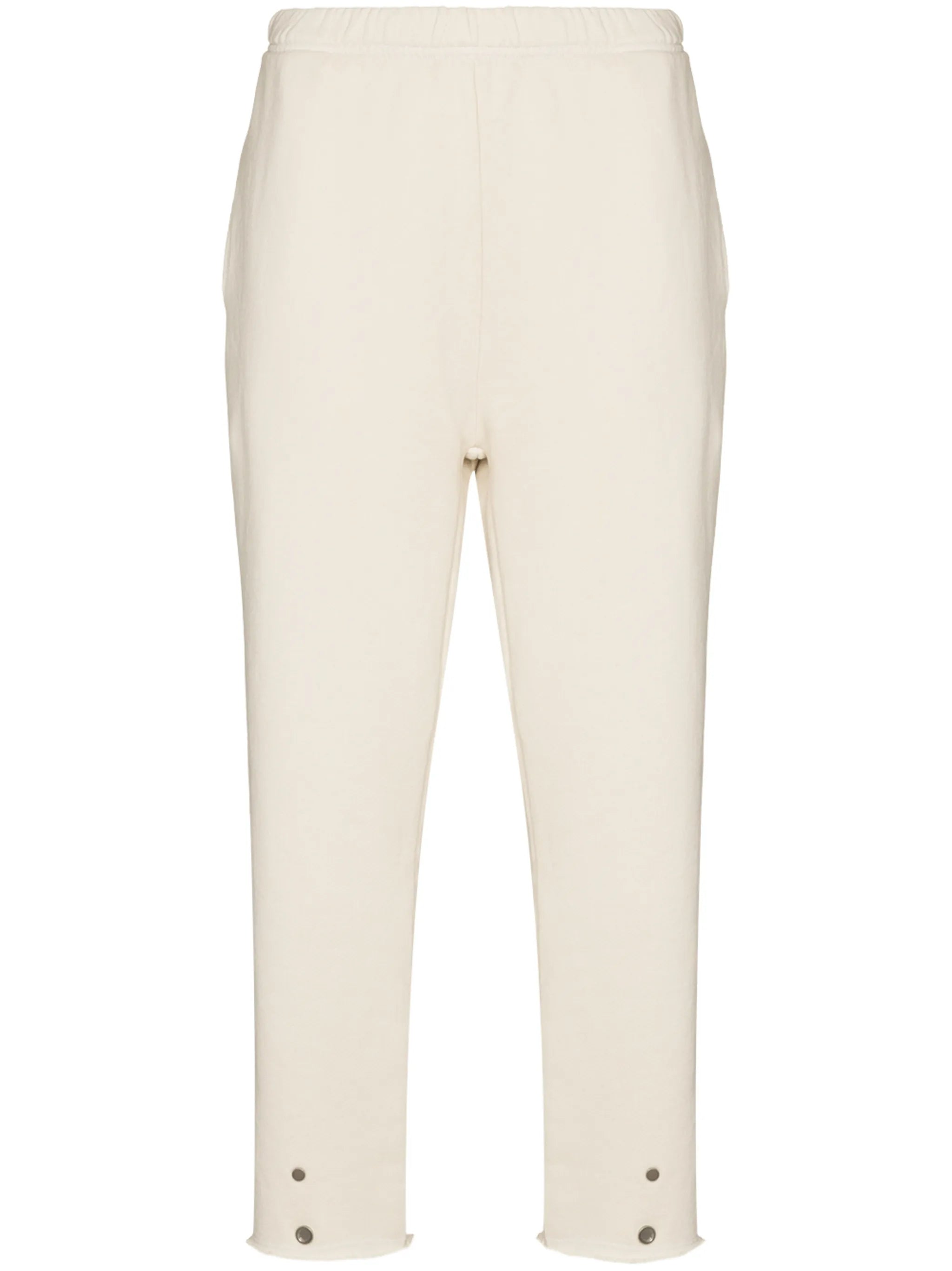 elasticated cotton track pants