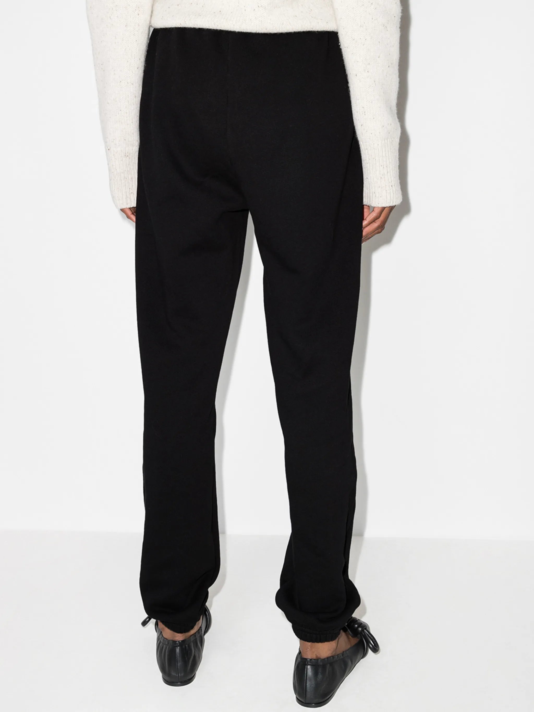 tapered cotton track pants