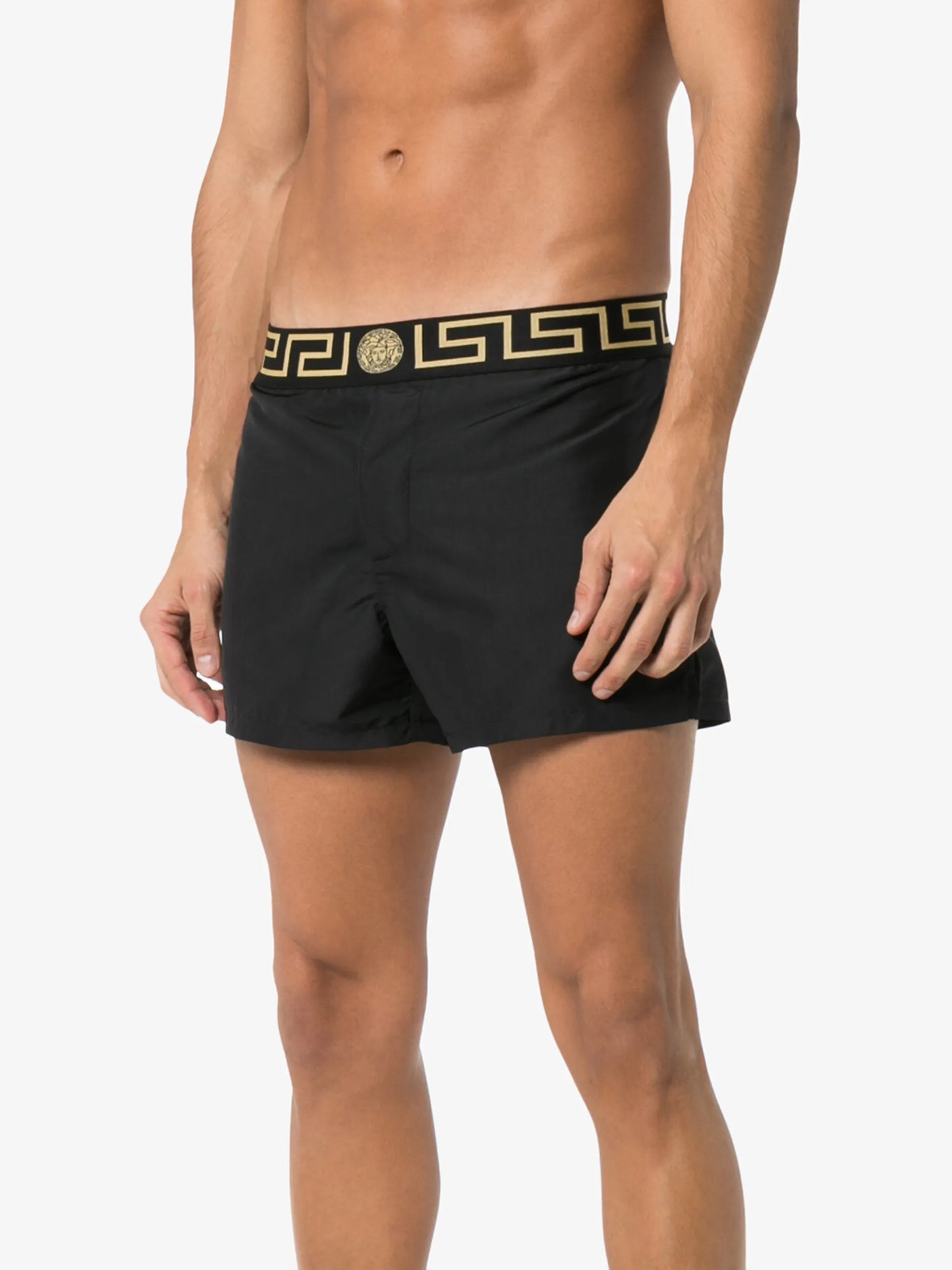 Greca Border swim shorts